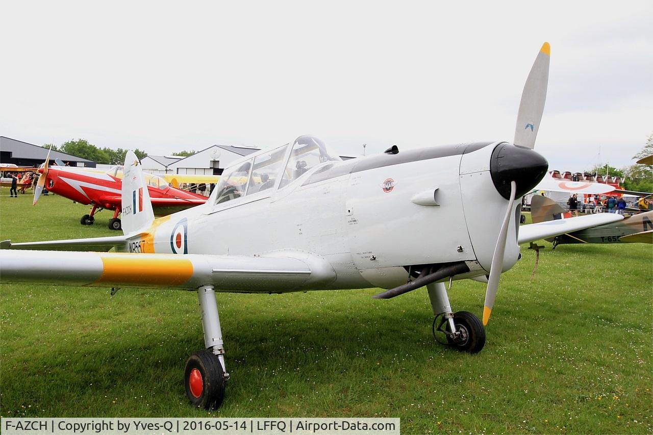 F-AZCH, De Havilland DHC-1 Chipmunk 22 C/N C1/0702, De Havilland DHC-1 Chipmunk 22, Static display, La Ferté-Alais airfield (LFFQ) Air show 2016