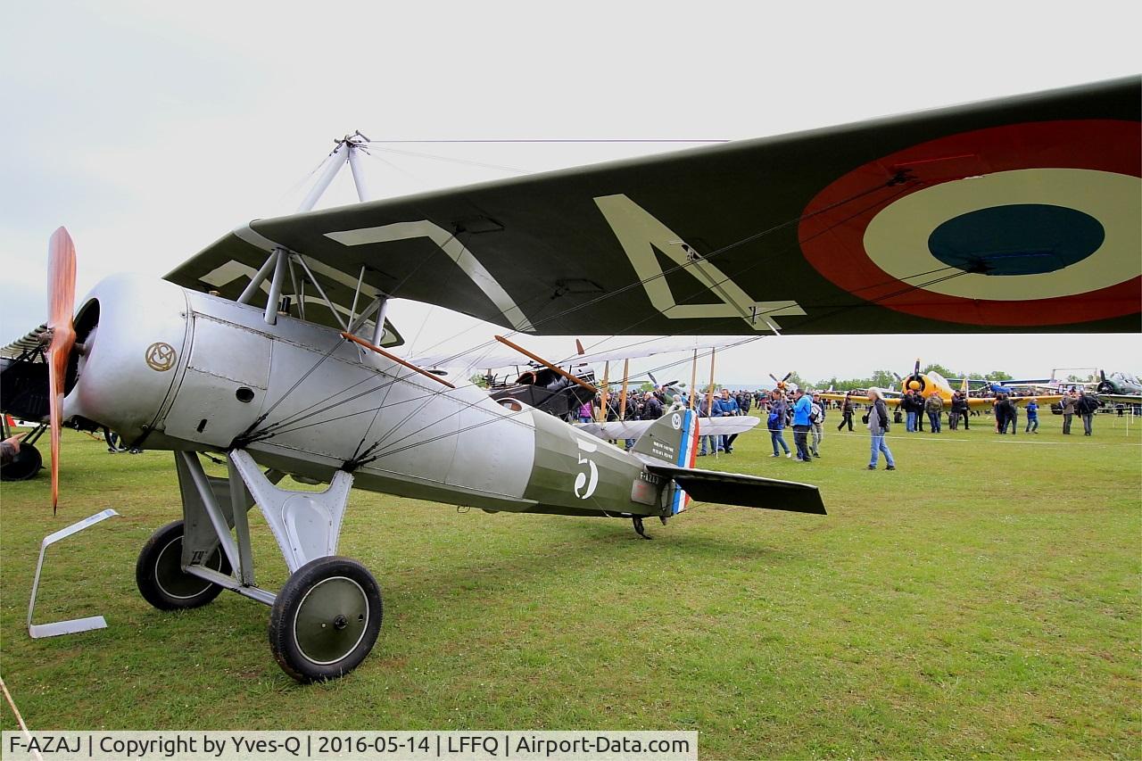 F-AZAJ, 1927 Morane-Saulnier MS-138EP-2 C/N 3220/138, Morane-Saulnier MS-138EP-2, Static display, La Ferté-Alais Airfield (LFFQ) Air show 2016