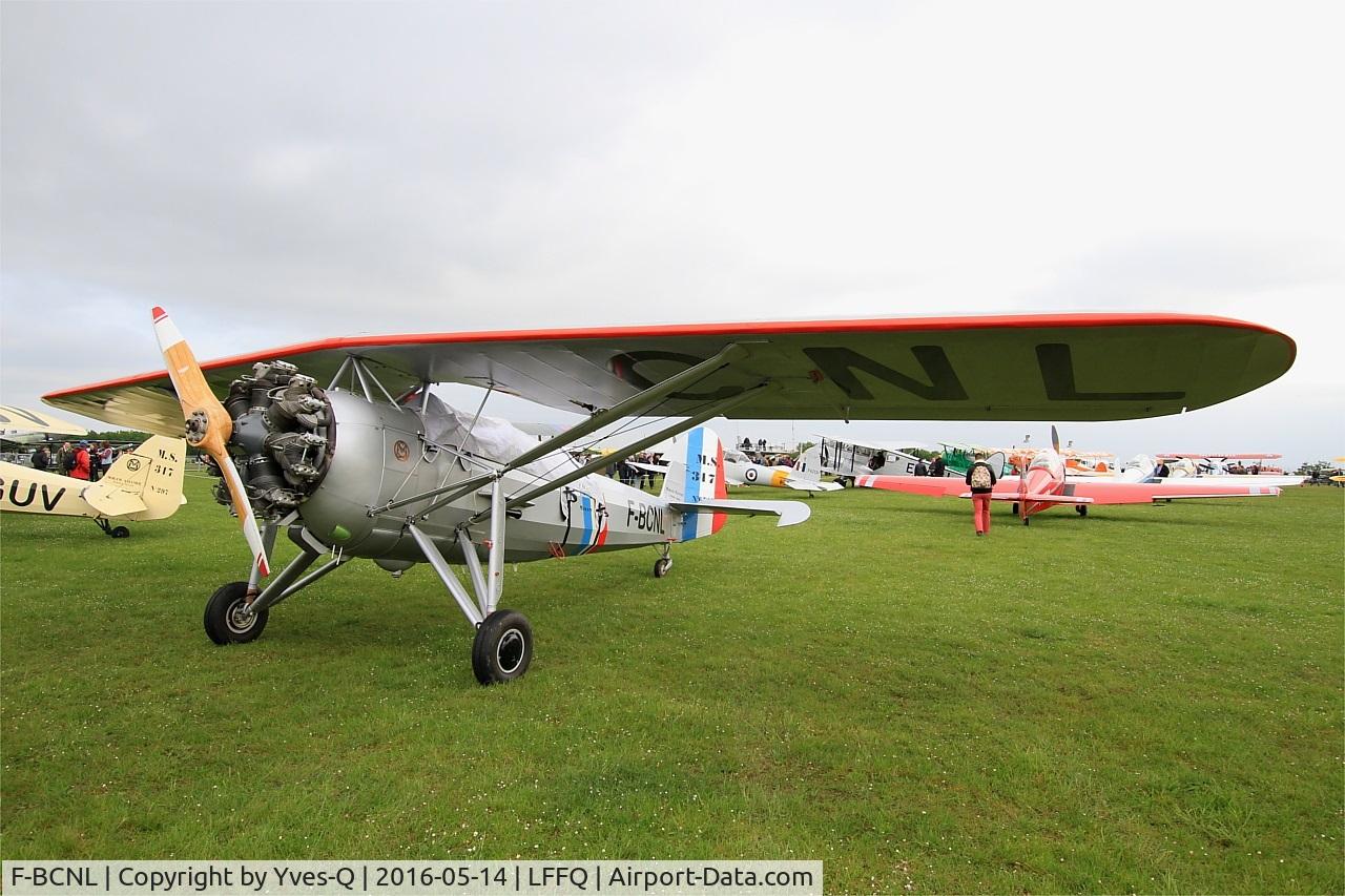 F-BCNL, Morane-Saulnier MS.317 C/N 6527, Morane-Saulnier MS.317, Static display, La Ferté-Alais airfield (LFFQ) Airshow 2016