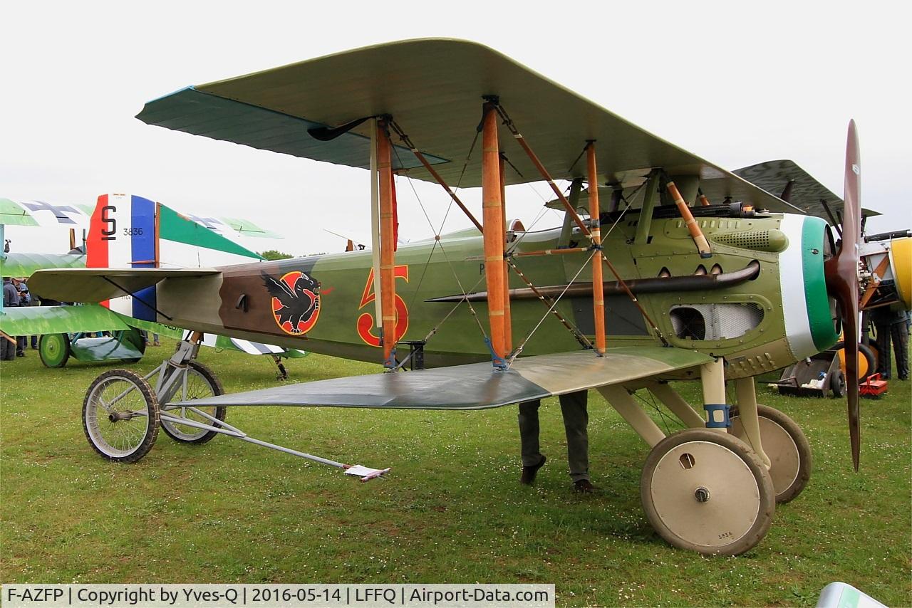 F-AZFP, SPAD S-XIII C1 C/N 4377, Spad XIII C1, Static display , La Ferté-Alais Airfield (LFFQ) Air Show 2016