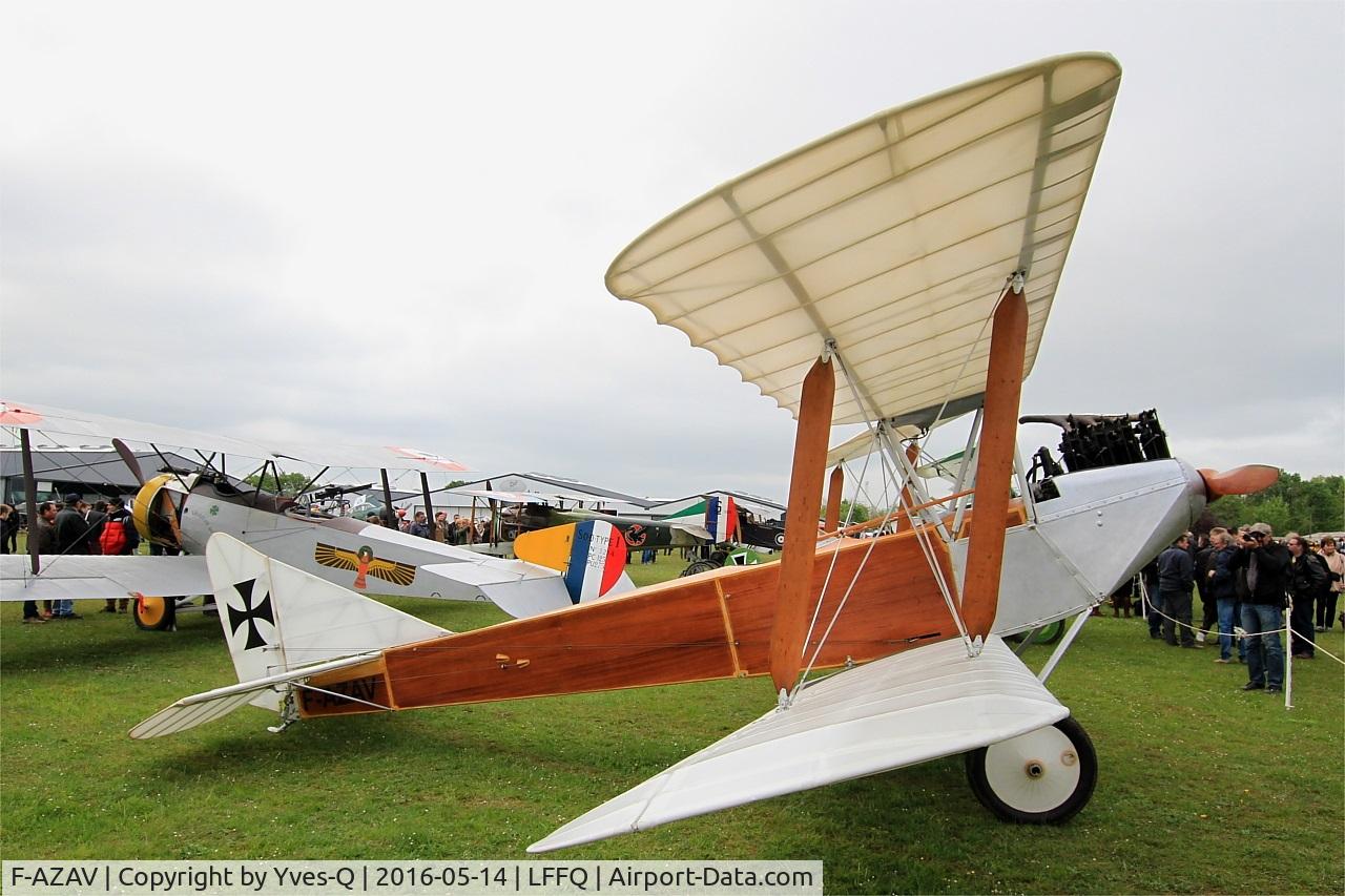 F-AZAV, LFG Roland C.II C/N 005, FG C2, Static display, La Ferté-Alais airfield (LFFQ) Airshow 2016