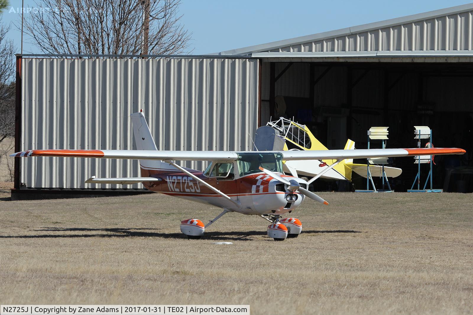 N2725J, 1974 Cessna A150M Aerobat C/N A1500572, At Aresti Aerodrome