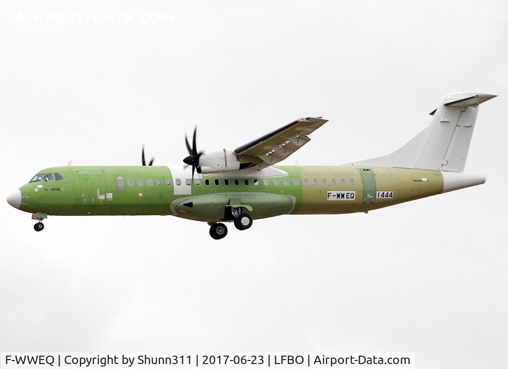 F-WWEQ, 2017 ATR 72-600 C/N 1444, C/n 1444 - For Air New Zealand