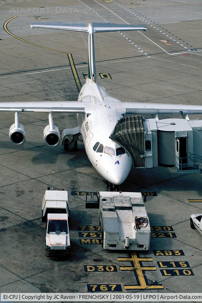 EI-CPJ, 1994 British Aerospace Avro 146-RJ70 C/N E1258, Azzurra Air at Paris Orly South
