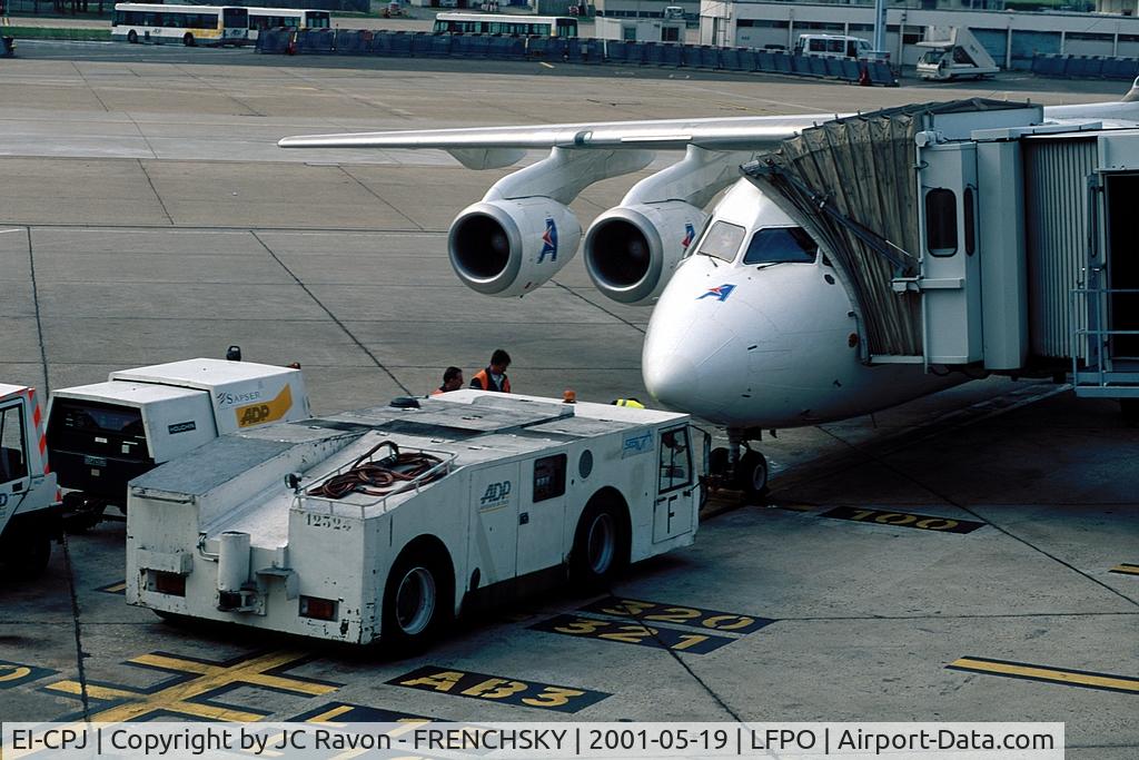 EI-CPJ, 1994 British Aerospace Avro 146-RJ70 C/N E1258, Azzurra Air at Paris Orly South