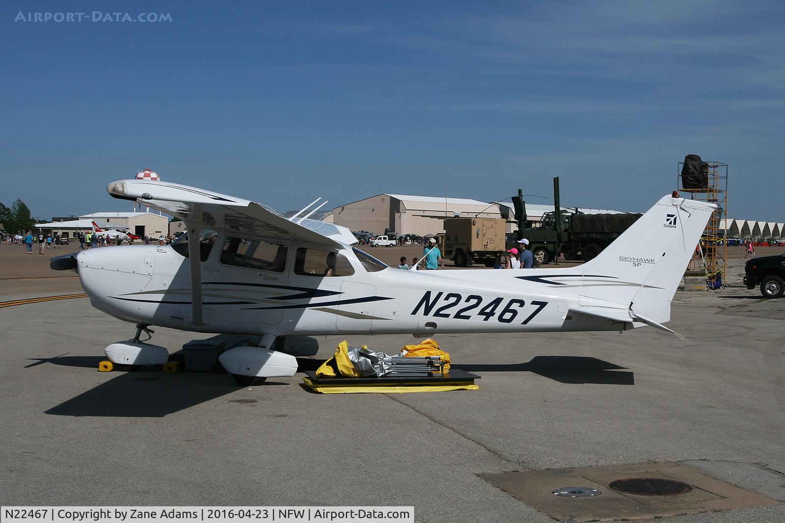 N22467, 2007 Cessna 172S C/N 172S10487, At the 2016 Airpower Expo @ NAS Fort Worth