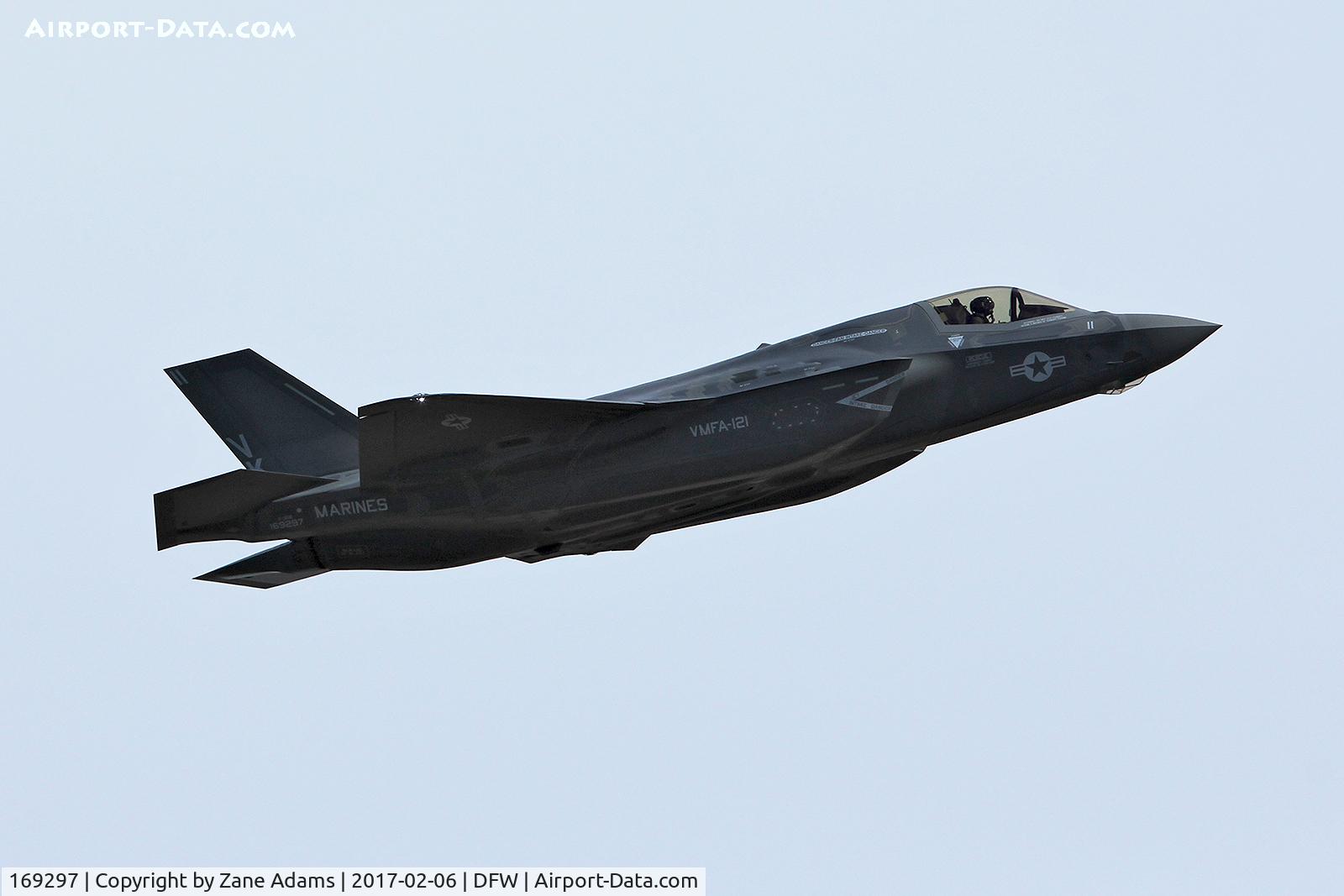 169297, 2016 Lockheed Martin F-35B Lightning II C/N BF-55, F-35B departing NAS Fort Worth