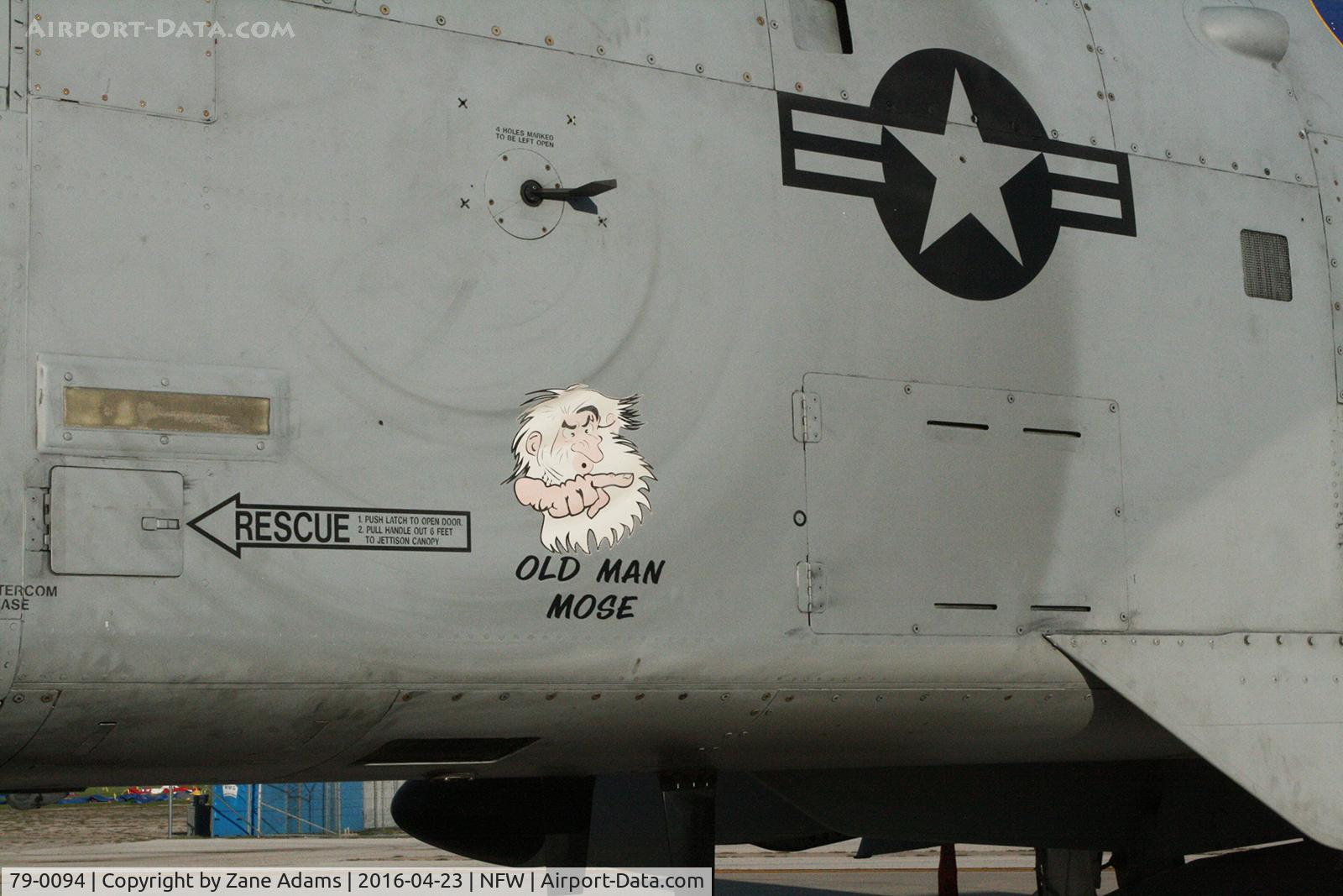 79-0094, 1979 Fairchild Republic A-10C Thunderbolt II C/N A10-0358, At NAS Fort Worth