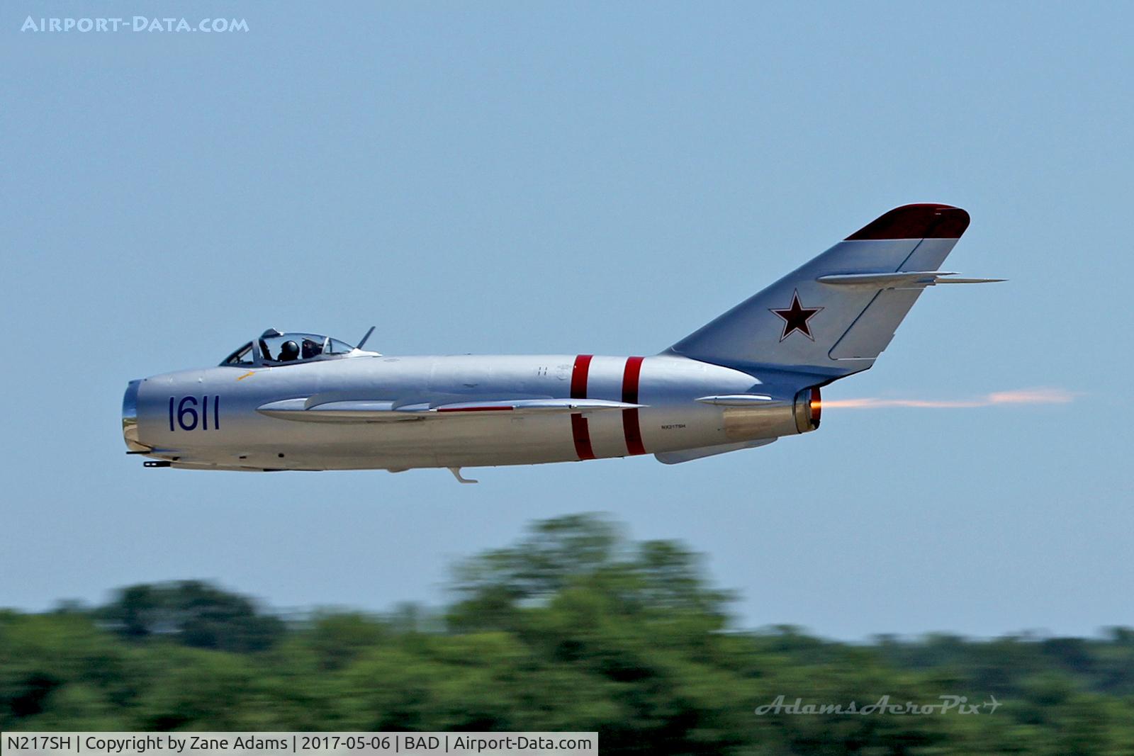 N217SH, 1959 PZL-Mielec Lim-5 (MiG-17F) C/N 1C1611, Randy Ball down low