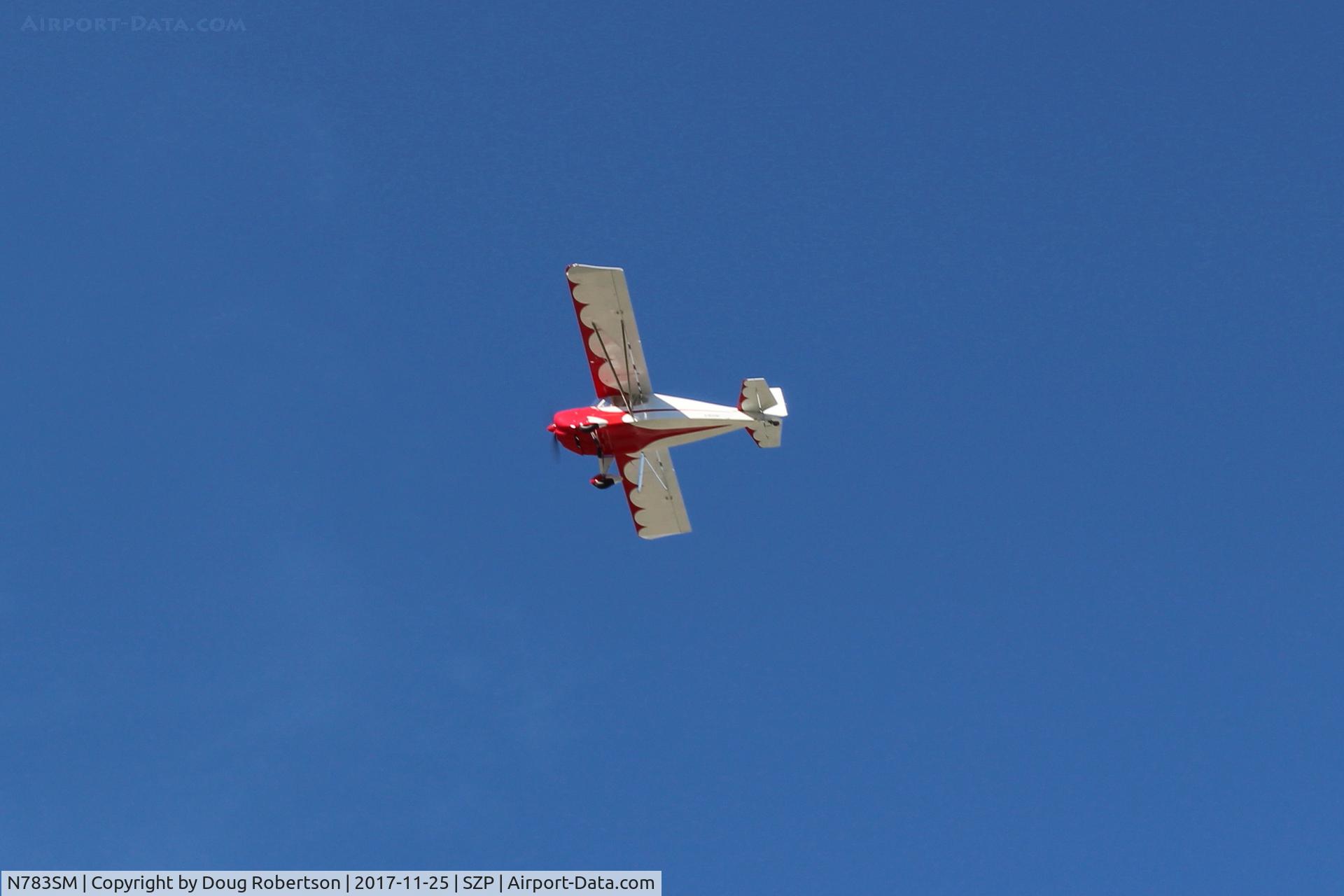 N783SM, Fisher Dakota Hawk C/N DH29, 2011 Fisher Flying Products DAKOTA HAWK, Rotax 912UL 80 Hp, impressive takeoff climb Rwy 22