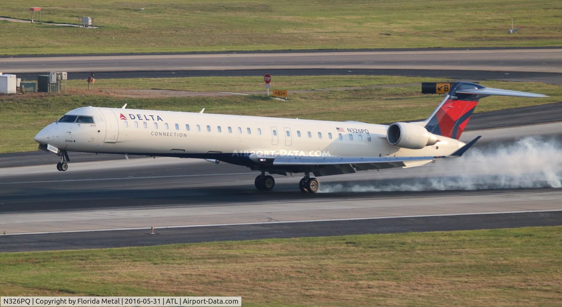 N326PQ, 2014 Bombardier CRJ-900LR (CL-600-2D24) C/N 15326, Delta Connection