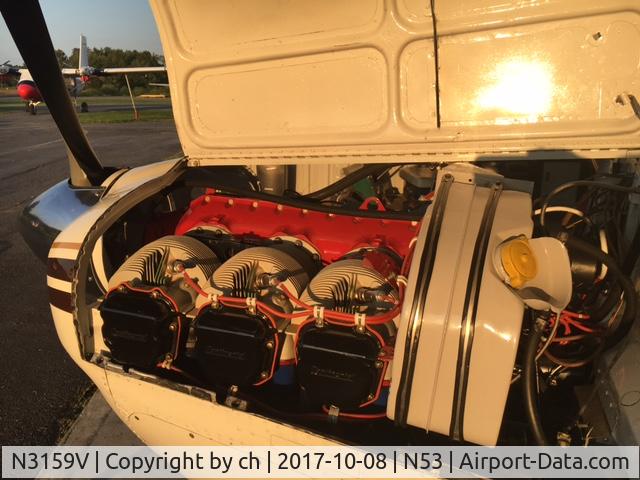 N3159V, 1947 Beech 35 Bonanza C/N D-589, 44 hrs smoh 10-8-17