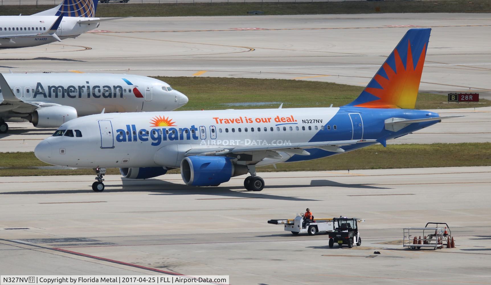 N327NV, 2005 Airbus A319-111 C/N 2556, Allegiant