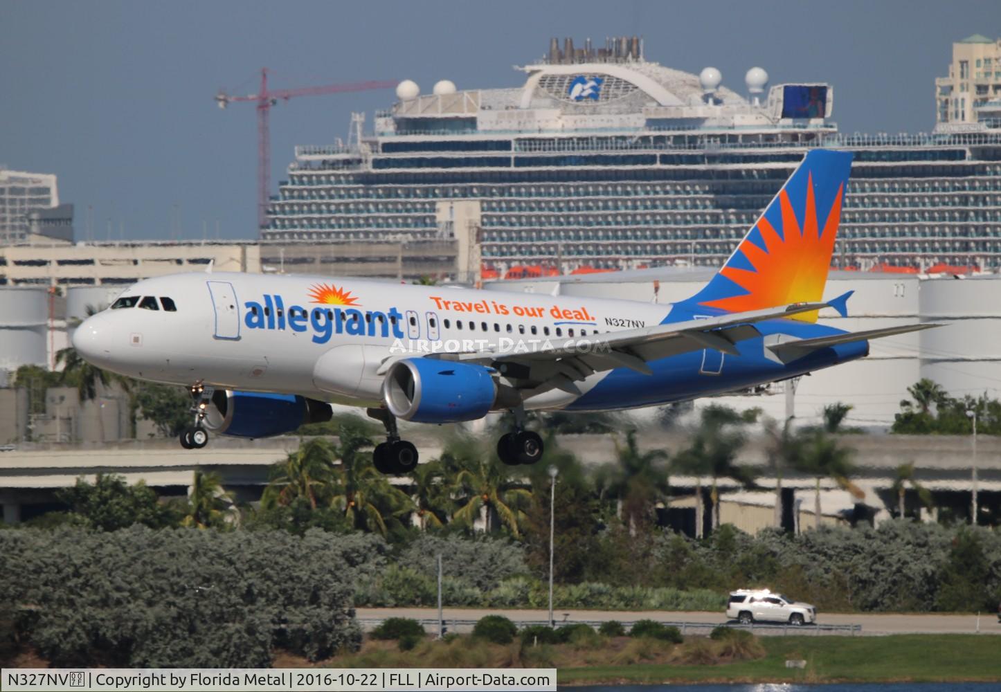 N327NV, 2005 Airbus A319-111 C/N 2556, Allegiant