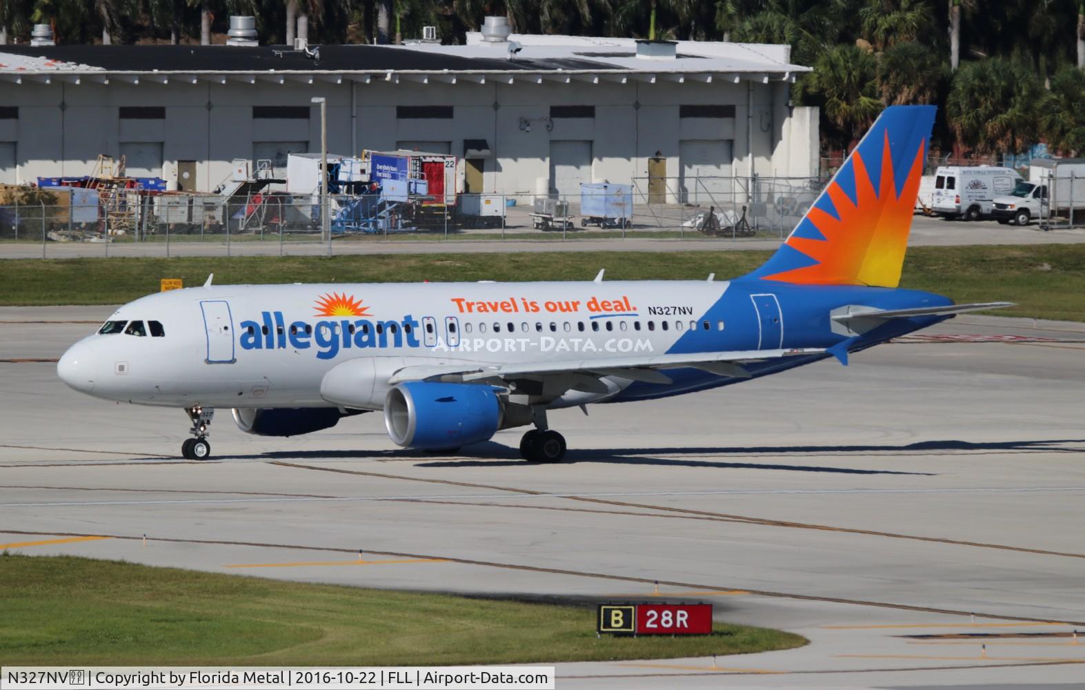 N327NV, 2005 Airbus A319-111 C/N 2556, Allegiant