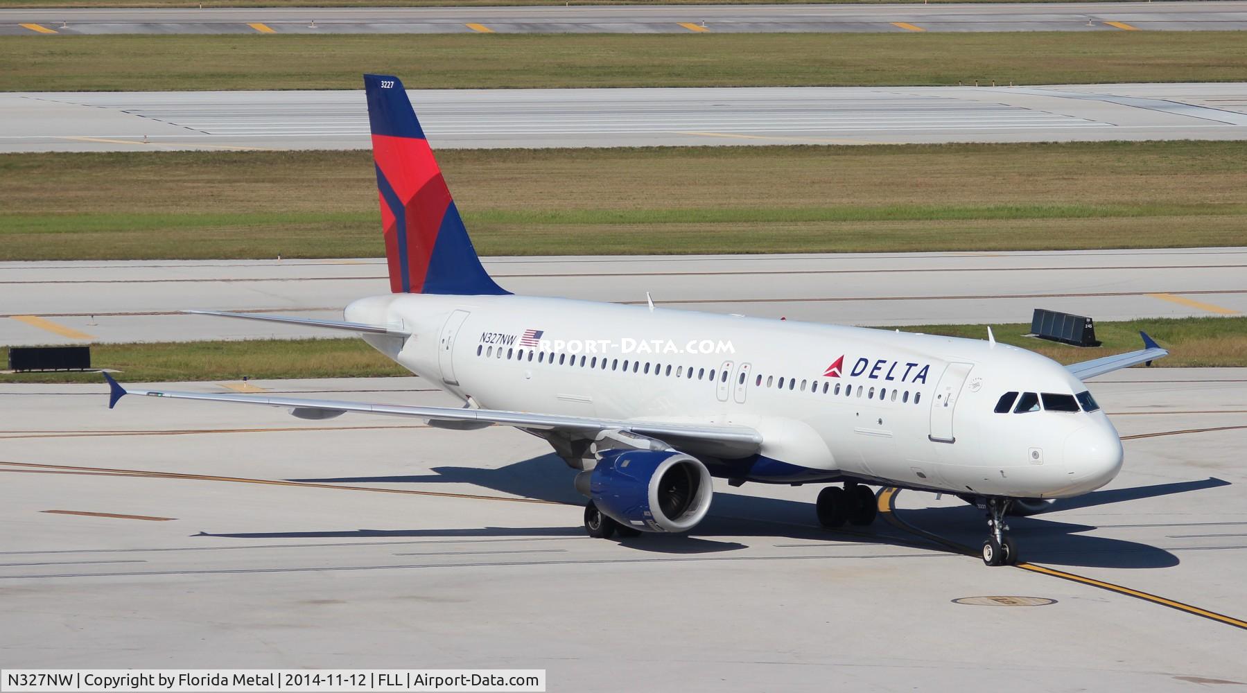 N327NW, 1992 Airbus A320-211 C/N 297, Delta