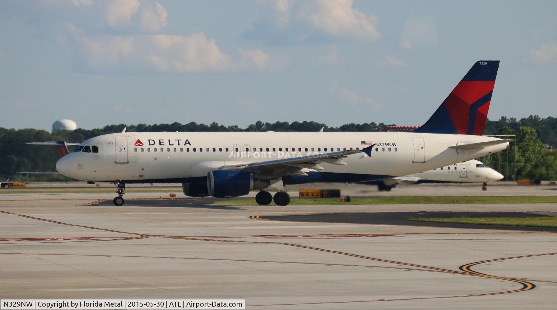 N329NW, 1992 Airbus A320-211 C/N 306, Delta