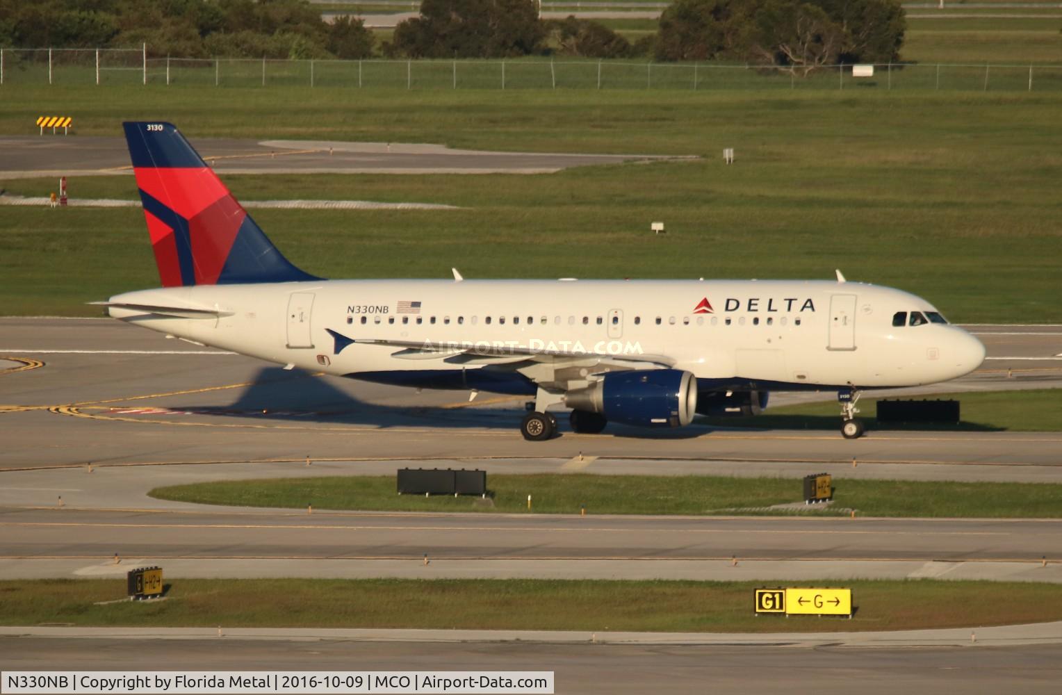 N330NB, 2001 Airbus A319-114 C/N 1549, Delta