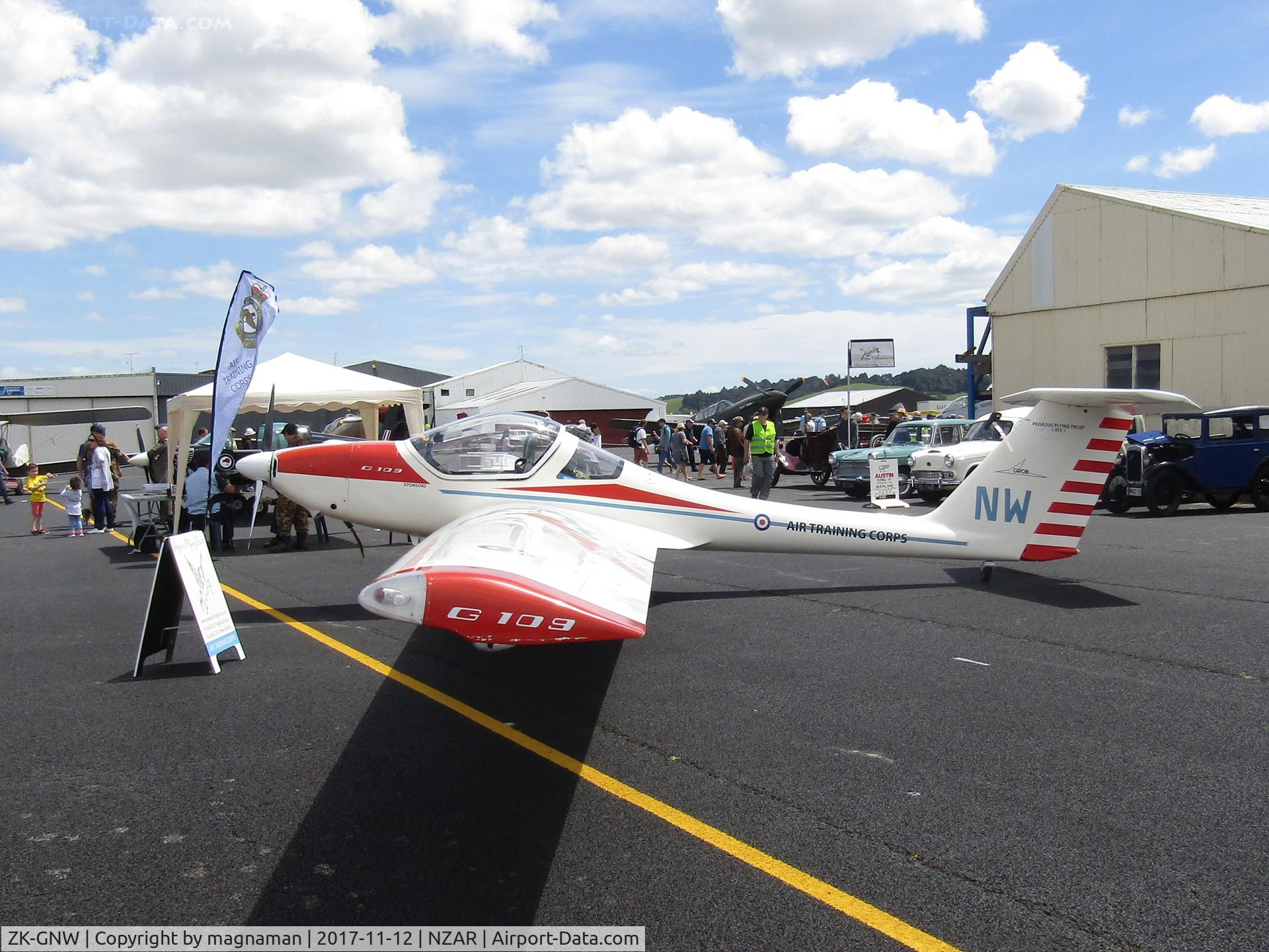ZK-GNW, Grob G-109 C/N 6148, cool training glider