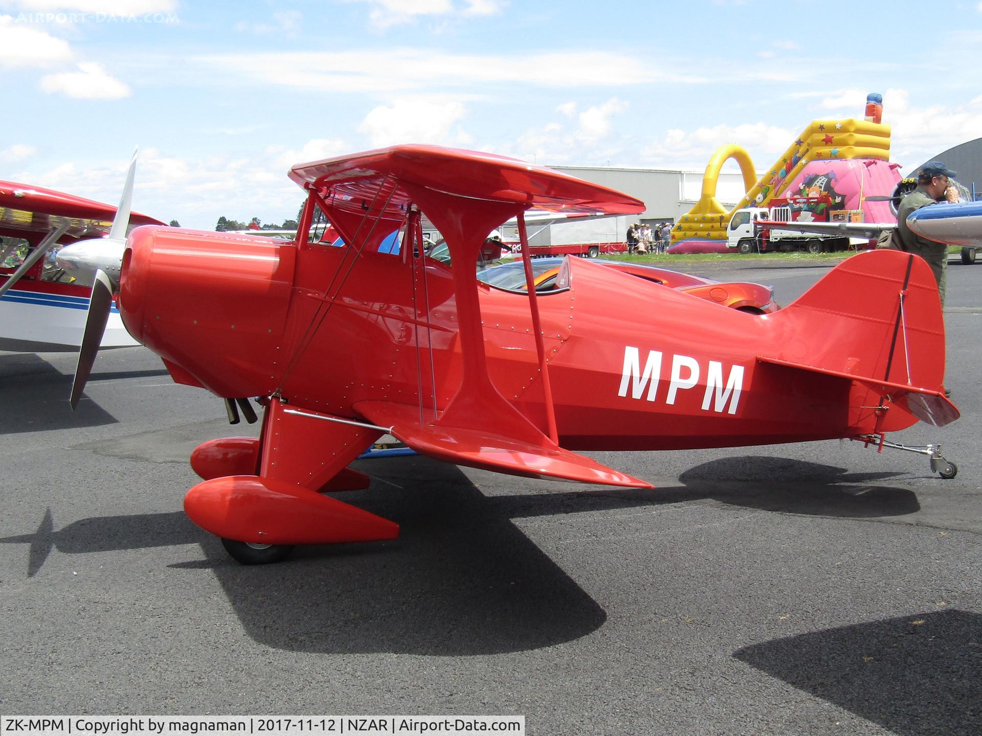 ZK-MPM, Pitts S-1 Special C/N 9627, red or what!