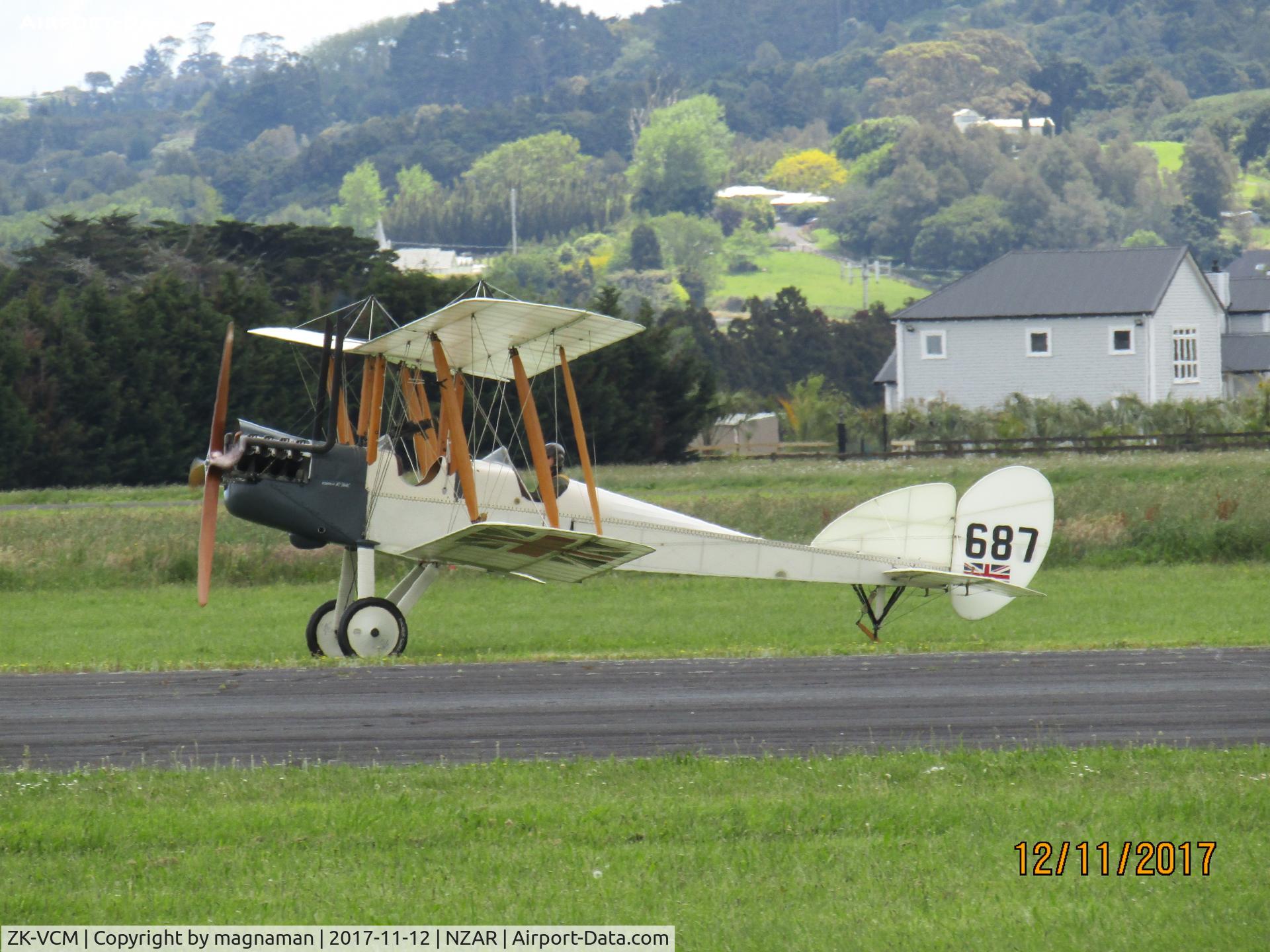 ZK-VCM, The Vintage Aviator BE2e-1 C/N 11233, not sure if this was landing or taking off!