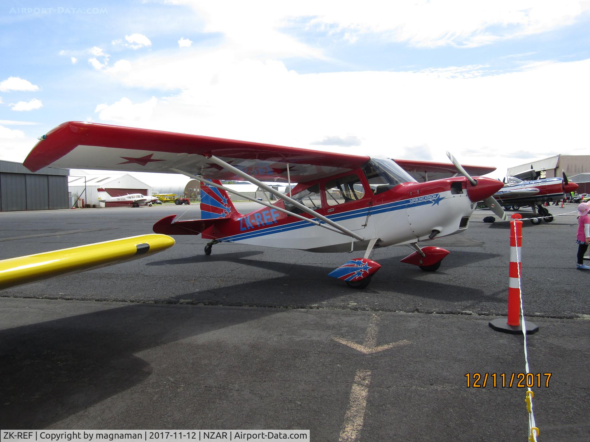 ZK-REF, American Aircraft Champion Super Decathalon C/N 741-95, at armistice open day