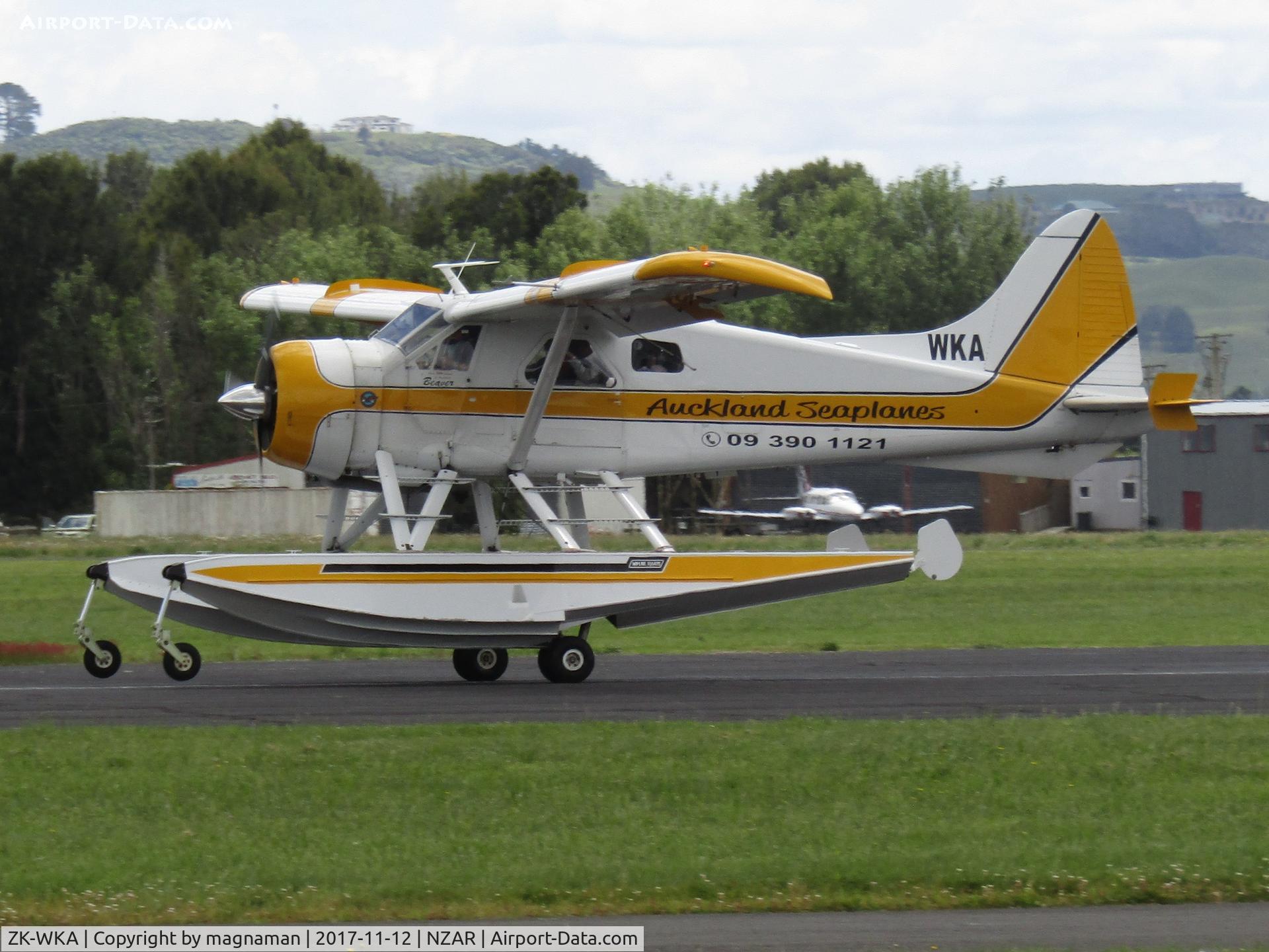 ZK-WKA, 1965 De Havilland Canada DHC-2 Beaver Mk.I C/N 1585, taking off