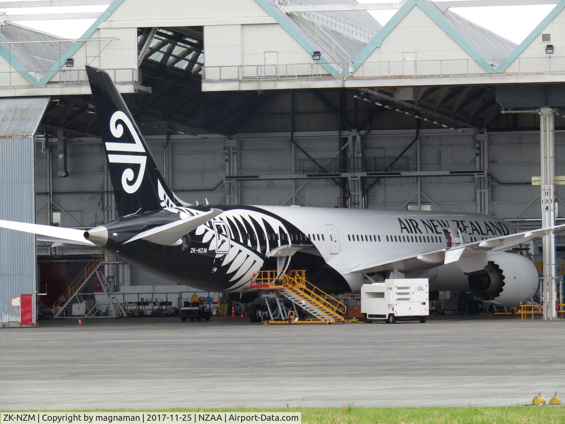 ZK-NZM, 2017 Boeing 787-9 Dreamliner Dreamliner C/N 38180, after delivery and before first commercial flight for Air NZ