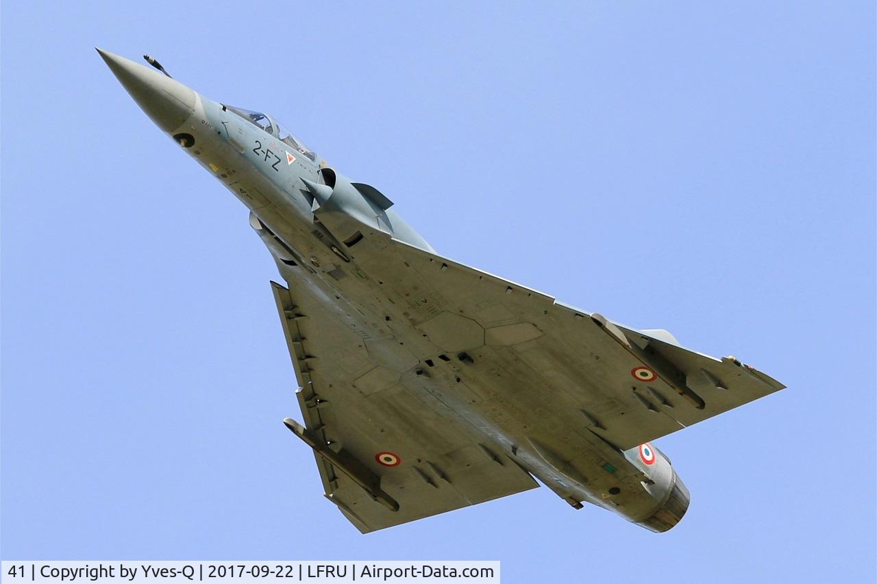 41, Dassault Mirage 2000-5F C/N 41, Dassault Mirage 2000-5F, On display, Morlaix-Ploujean airport (LFRU-MXN) Air show 2017