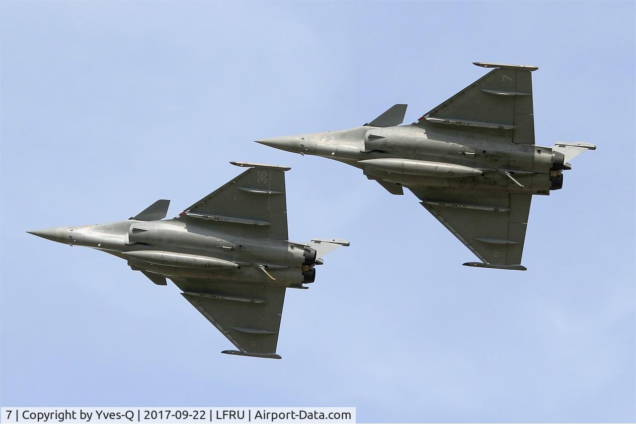 7, Dassault Rafale M C/N 7, Dassault Rafale M, On display, Morlaix-Ploujean airport (LFRU-MXN) Air show 2017
