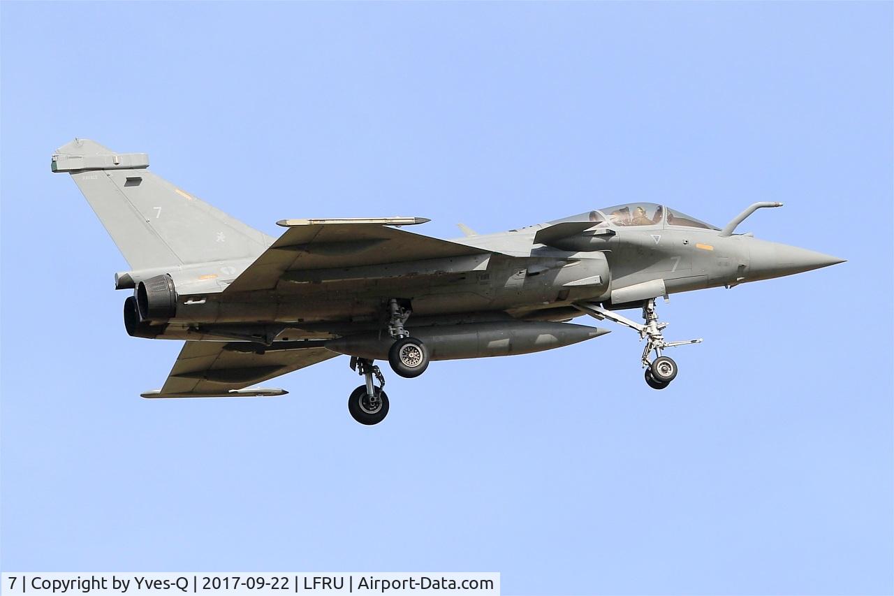 7, Dassault Rafale M C/N 7, Dassault Rafale M, On display, Morlaix-Ploujean airport (LFRU-MXN) Air show 2017