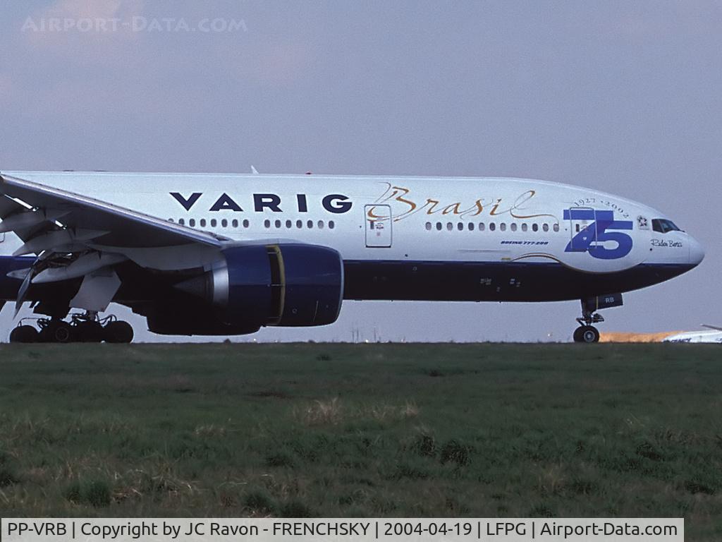 PP-VRB, 2001 Boeing 777-2Q8/ER C/N 28692, 