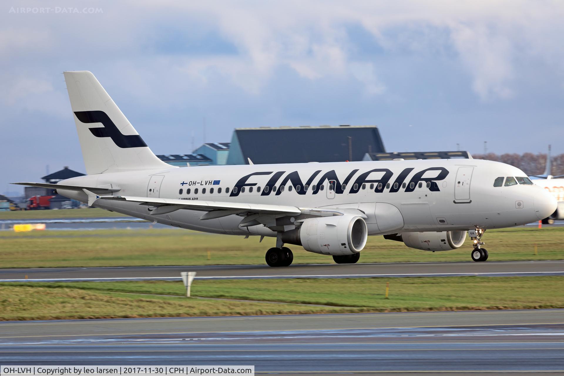 OH-LVH, 2000 Airbus A319-112 C/N 1184, Copenhagen 30.11.2017
