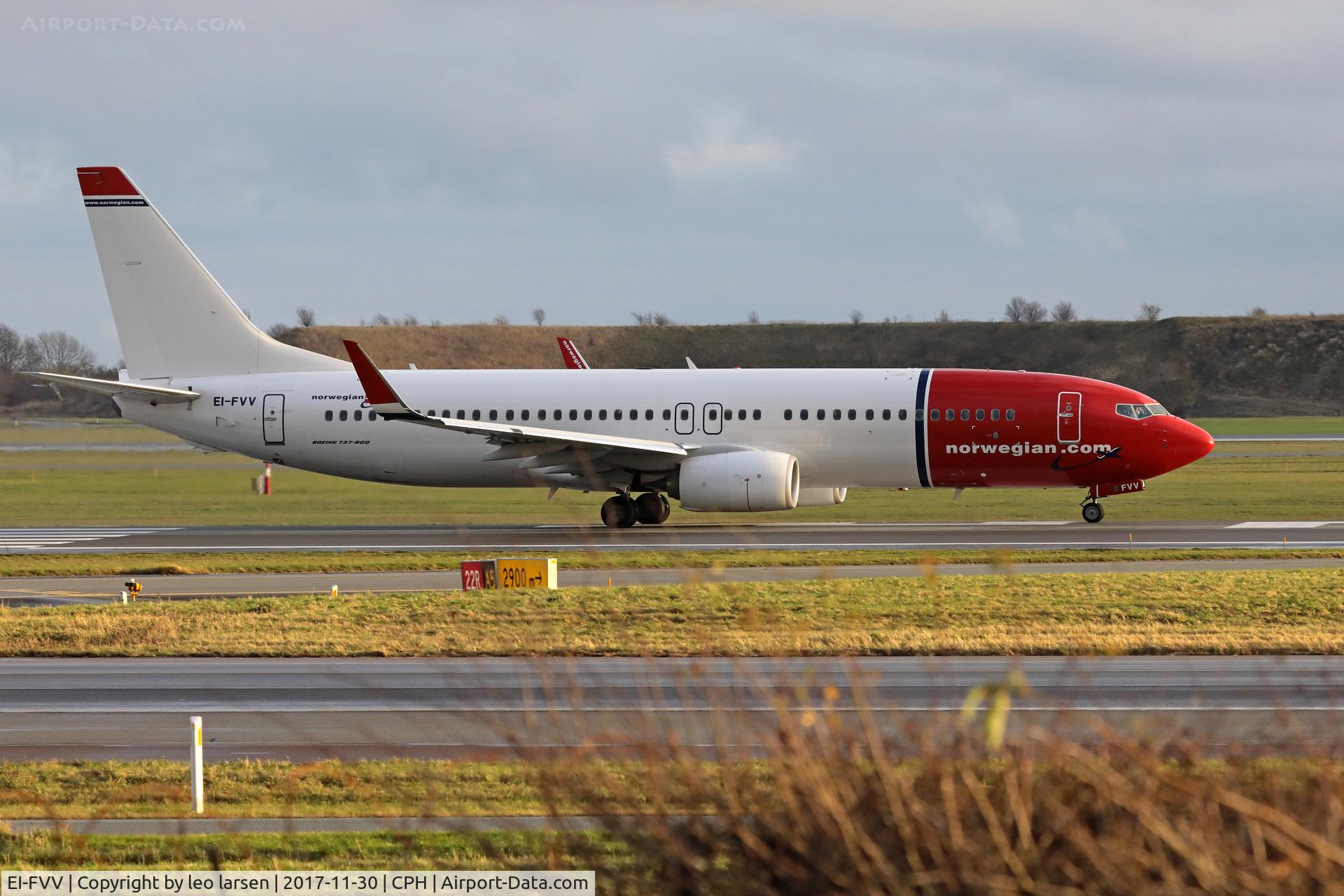 EI-FVV, 2017 Boeing 737-8JP C/N 42281, Copenhagen 30.11.2017