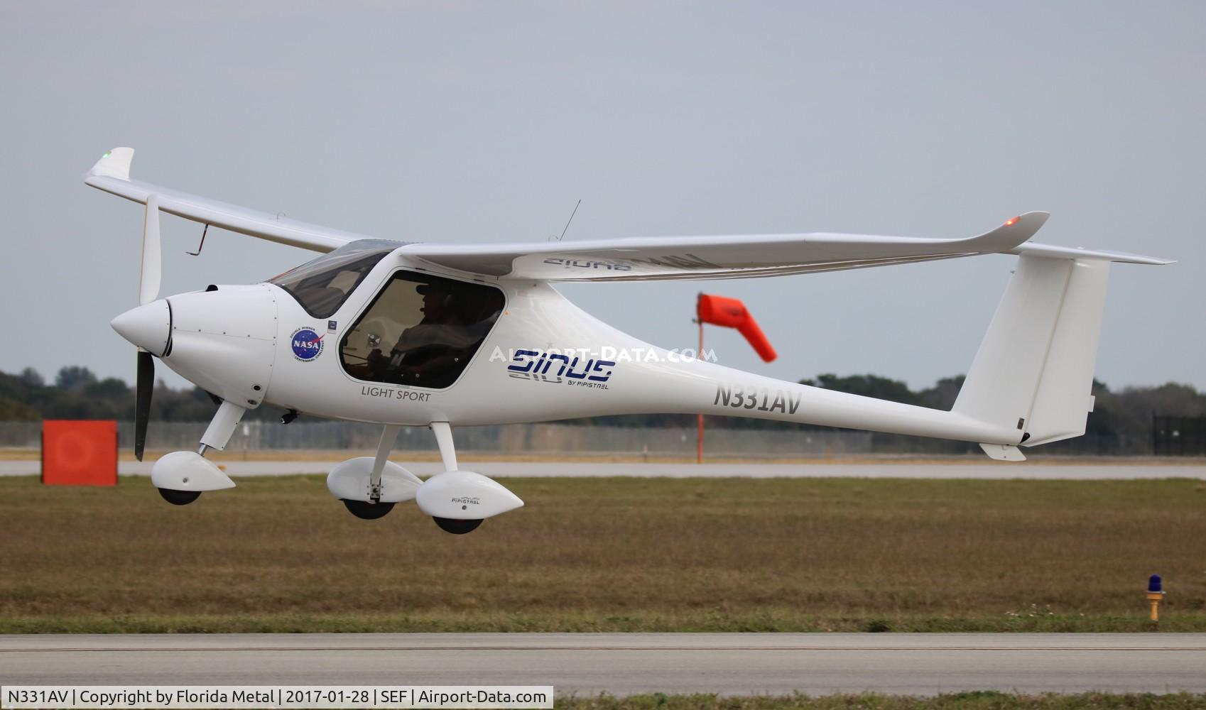 N331AV, 2015 Pipistrel Sinus 912 LSA C/N 736 SFN 912 LSA, Sinus 912