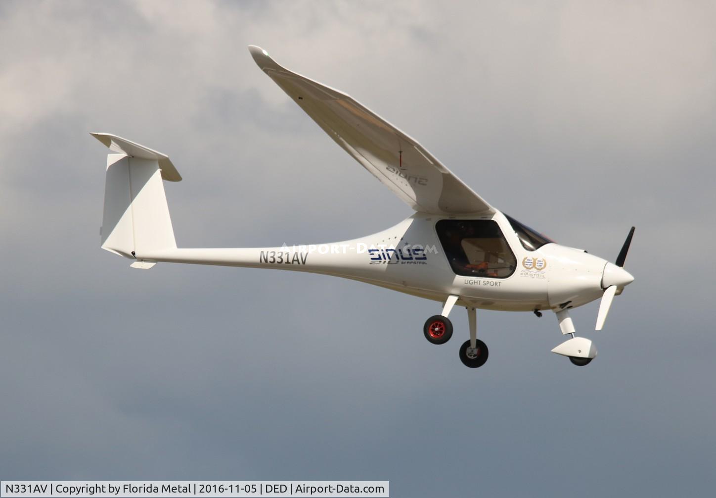 N331AV, 2015 Pipistrel Sinus 912 LSA C/N 736 SFN 912 LSA, Sinus 912