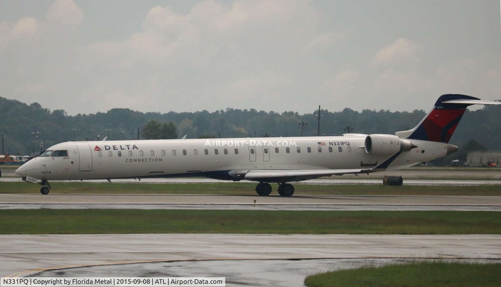 N331PQ, 2014 Bombardier CRJ-900LR (CL-600-2D24) C/N 15331, Delta Connection