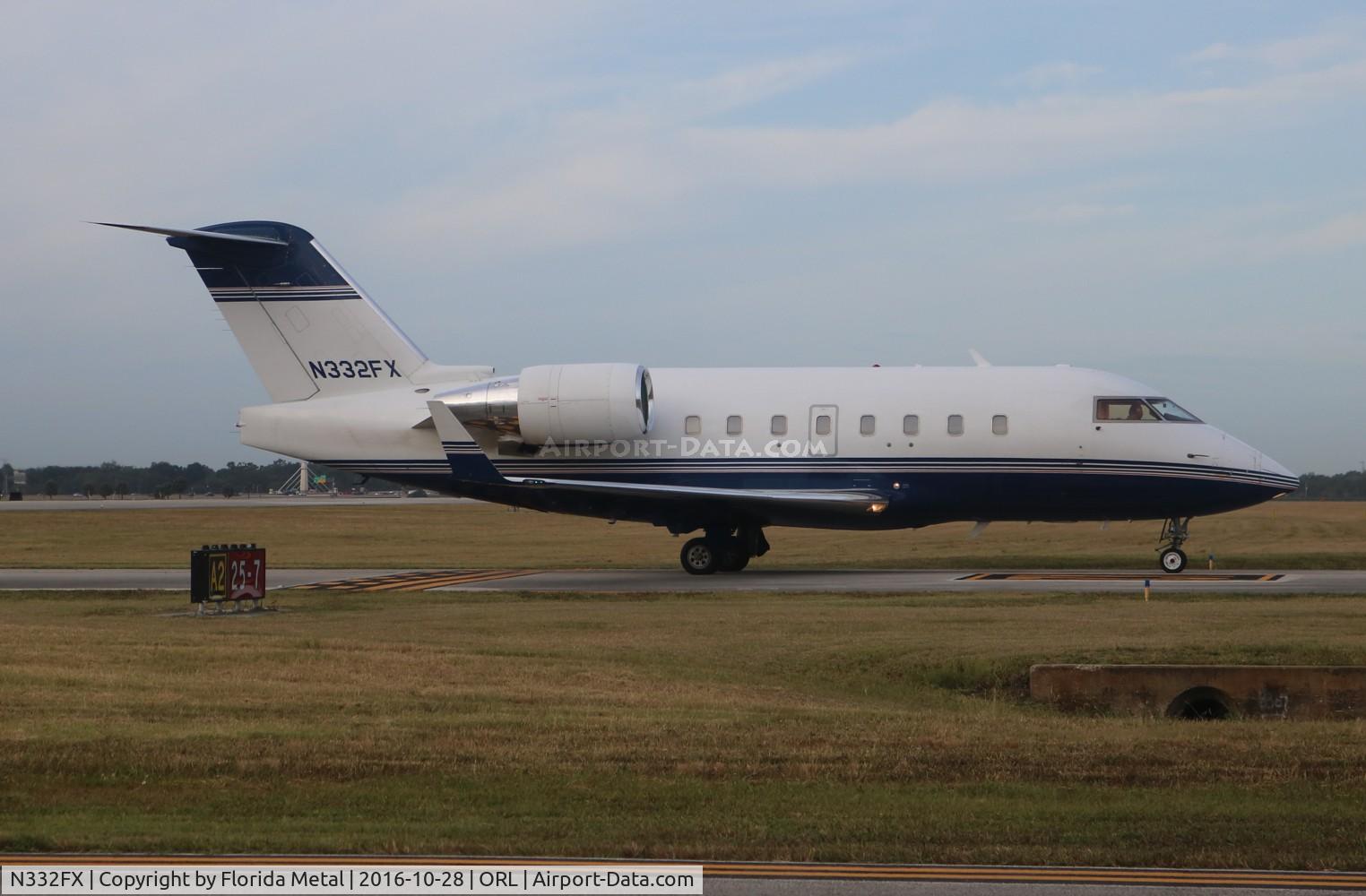 N332FX, 2002 Bombardier Challenger 604 (CL-600-2B16) C/N 5543, Challenger 604