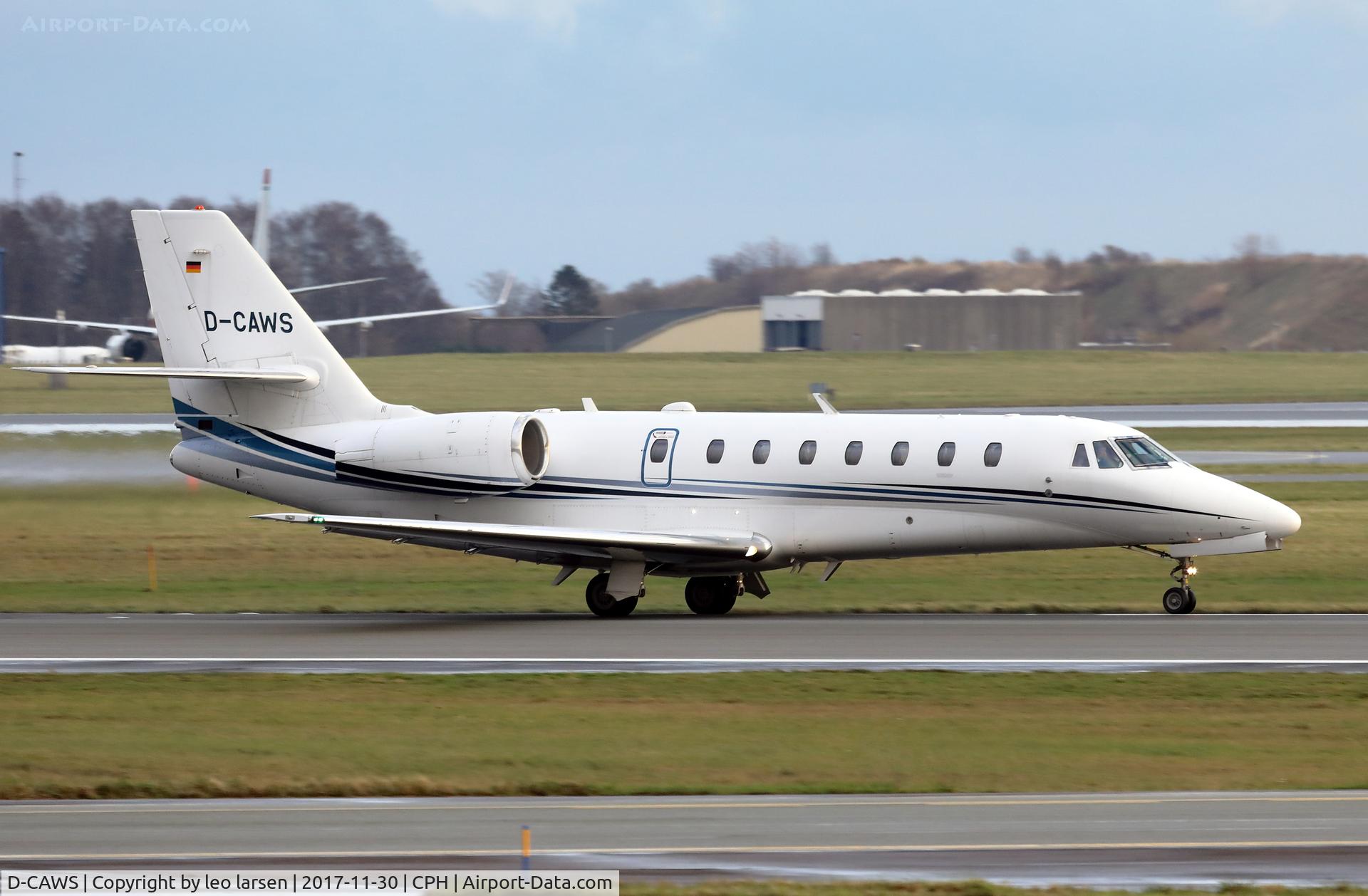 D-CAWS, 2012 Cessna 680 Citation Sovereign C/N 680-0328, Copenhagen 30.11.2017