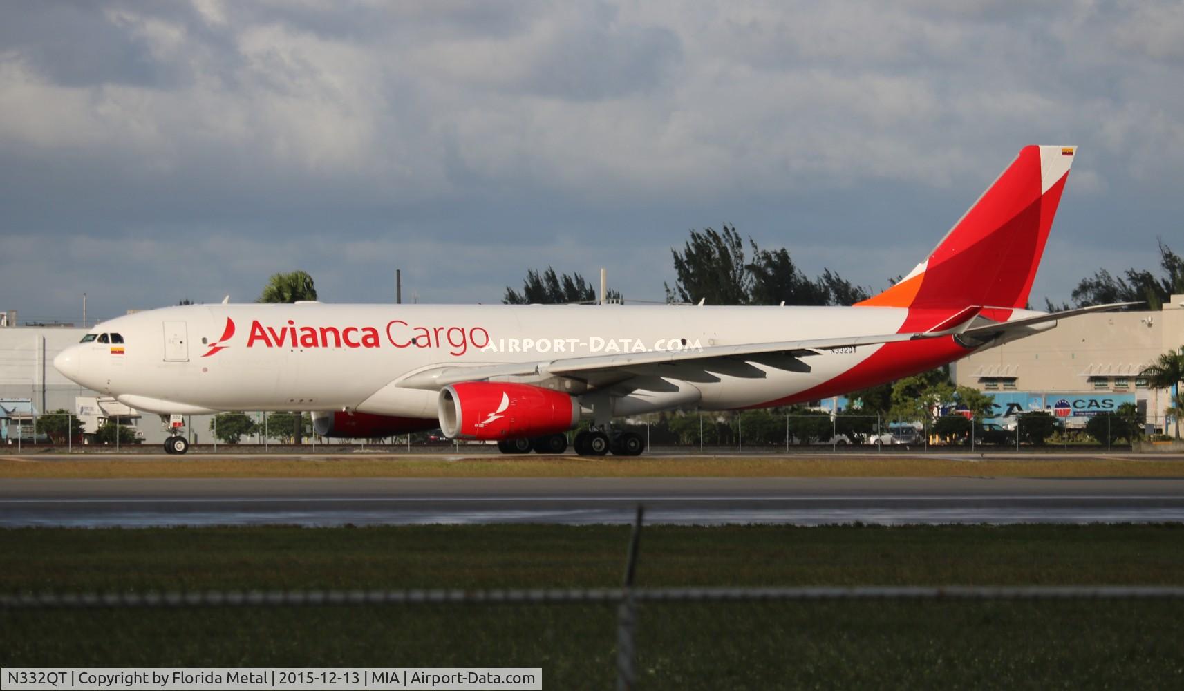 N332QT, 2013 Airbus A330-243F C/N 1428, Avianca Cargo