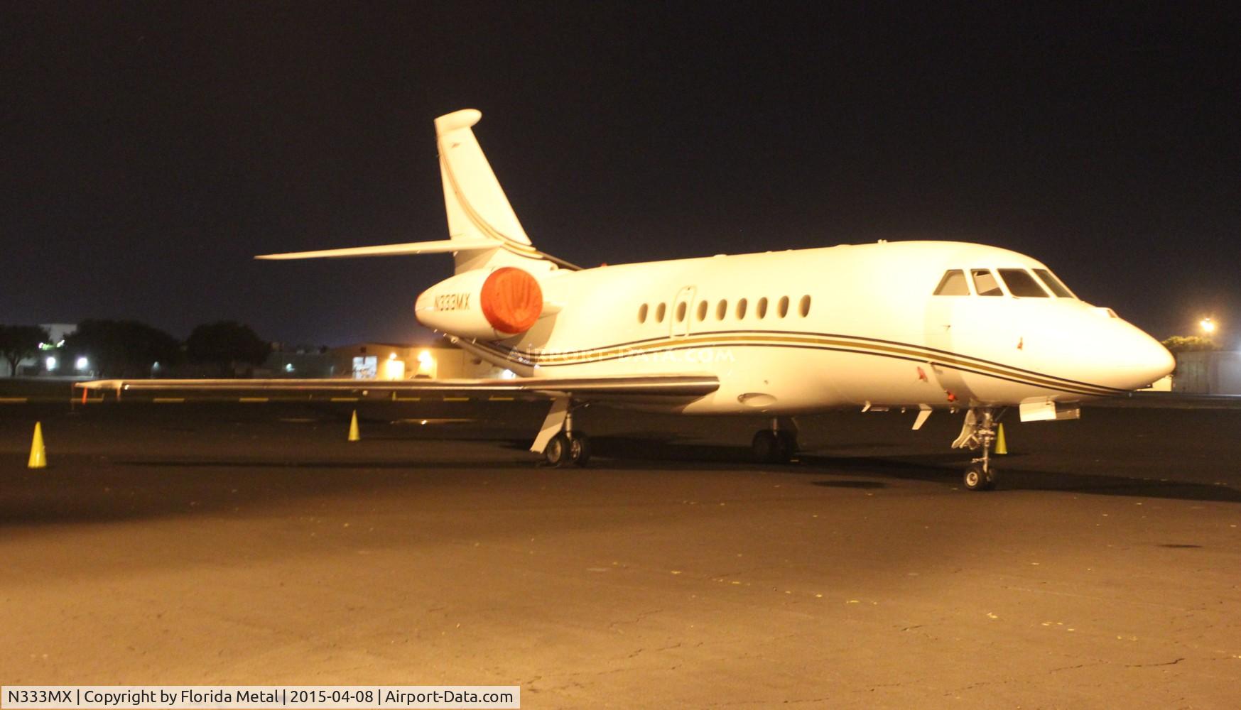 N333MX, 2007 Dassault Falcon 2000EX C/N 120, Falcon 2000EX