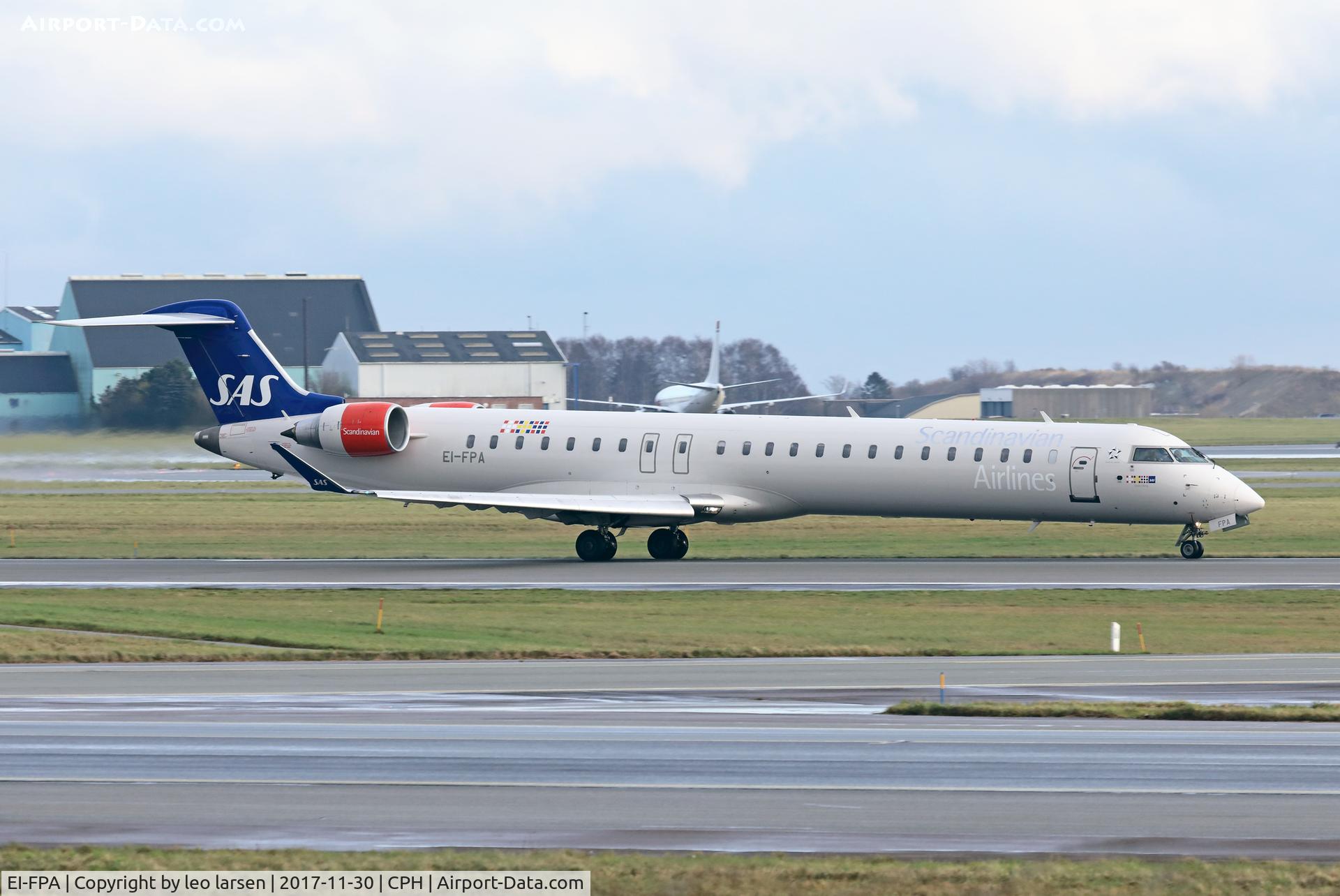 EI-FPA, 2016 Bombardier CRJ-900LR (CL-600-2D24) C/N 15398, Copenhagen 30.11.2017