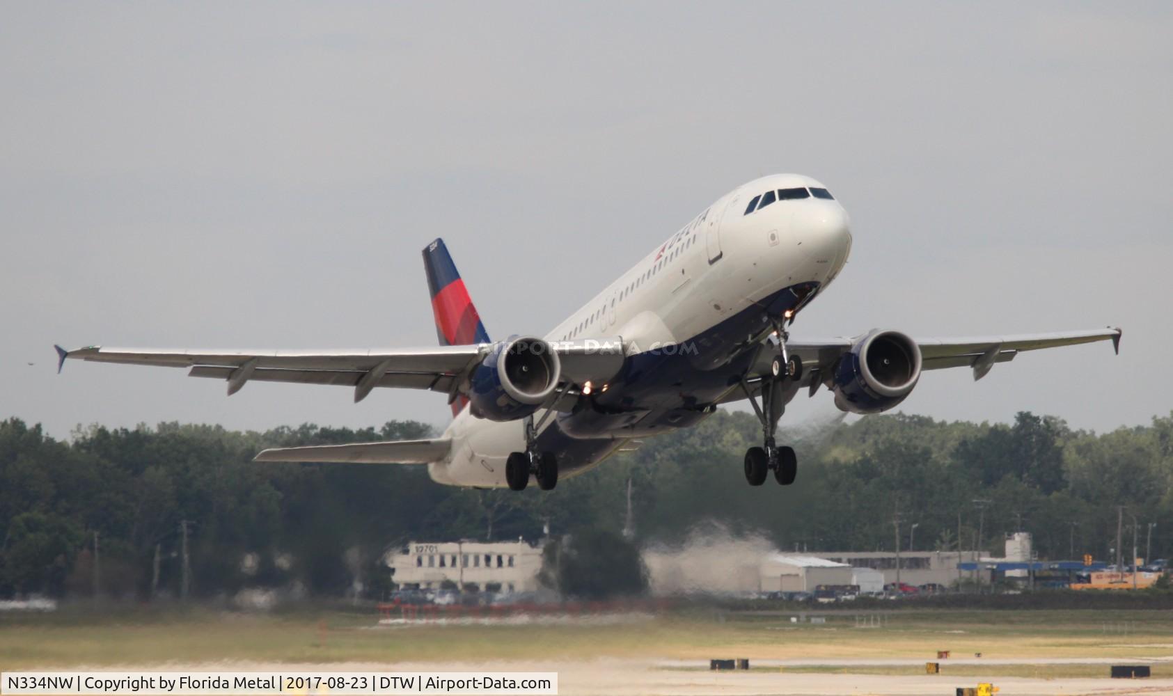 N334NW, 1992 Airbus A320-212 C/N 339, Delta