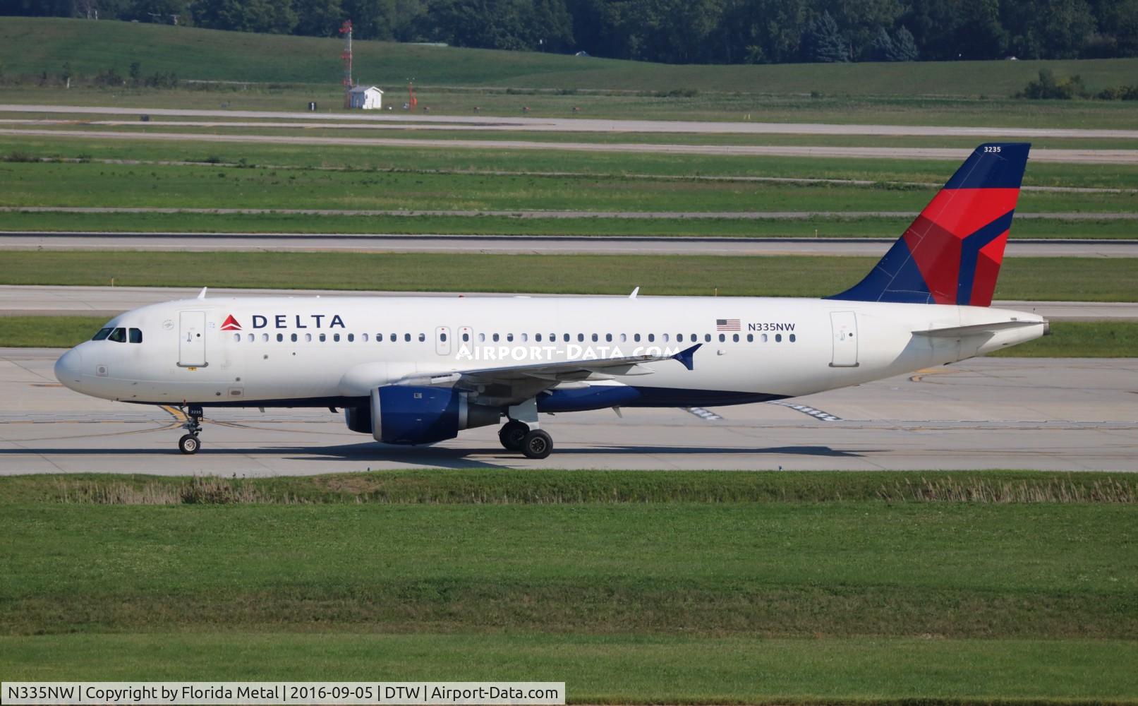 N335NW, 1992 Airbus A320-212 C/N 340, Delta