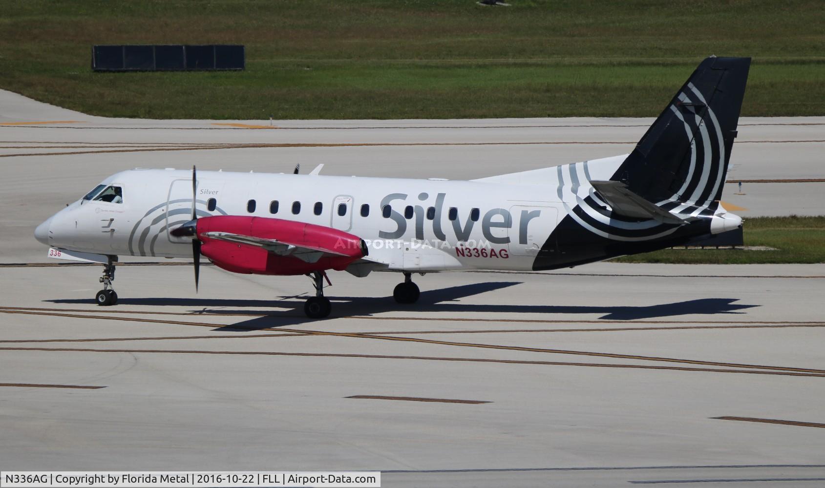 N336AG, 1998 Saab 340B+ C/N 340B-436, Silver Airways