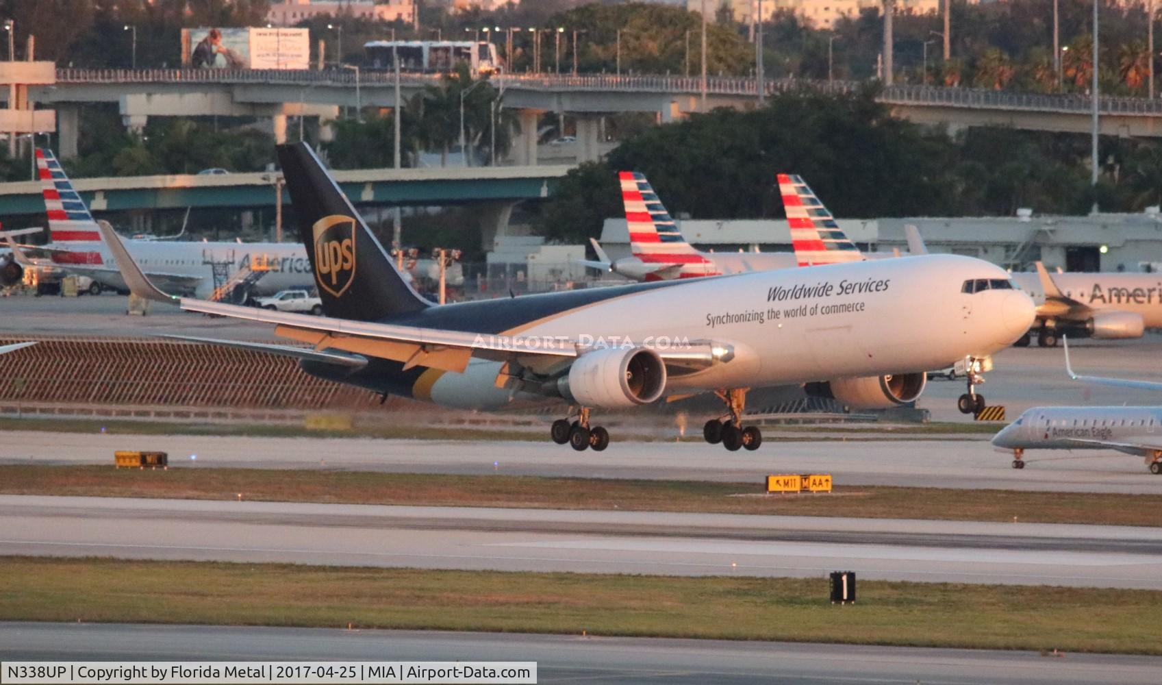 N338UP, 2010 Boeing 767-34AF C/N 37944, UPS 767-300