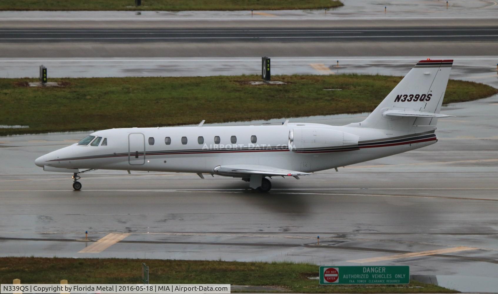 N339QS, 2008 Cessna 680 Citation Sovereign C/N 680-0191, Net Jets