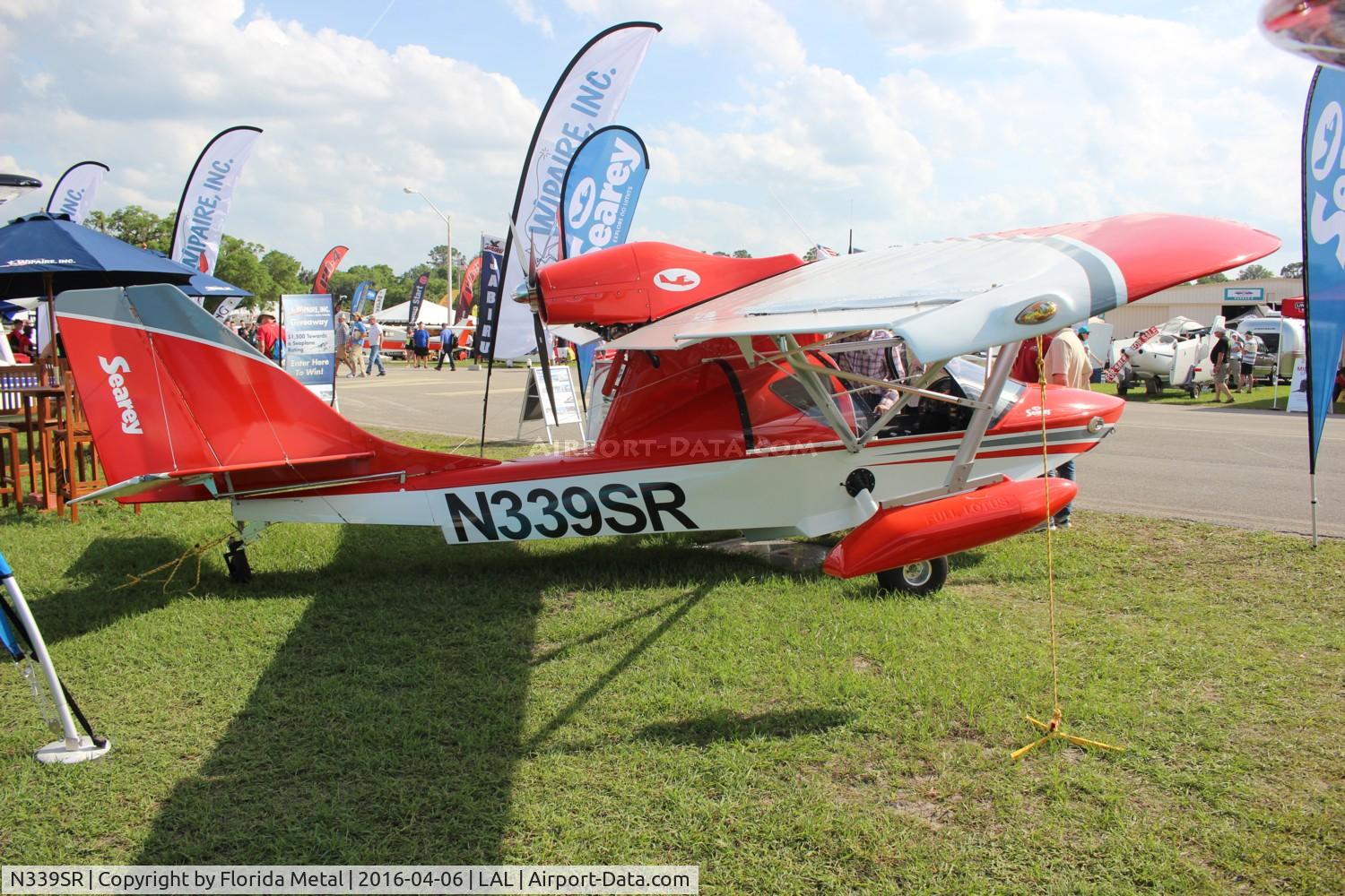 N339SR, 2016 Progressive Aerodyne Searey C/N 1047, Searey