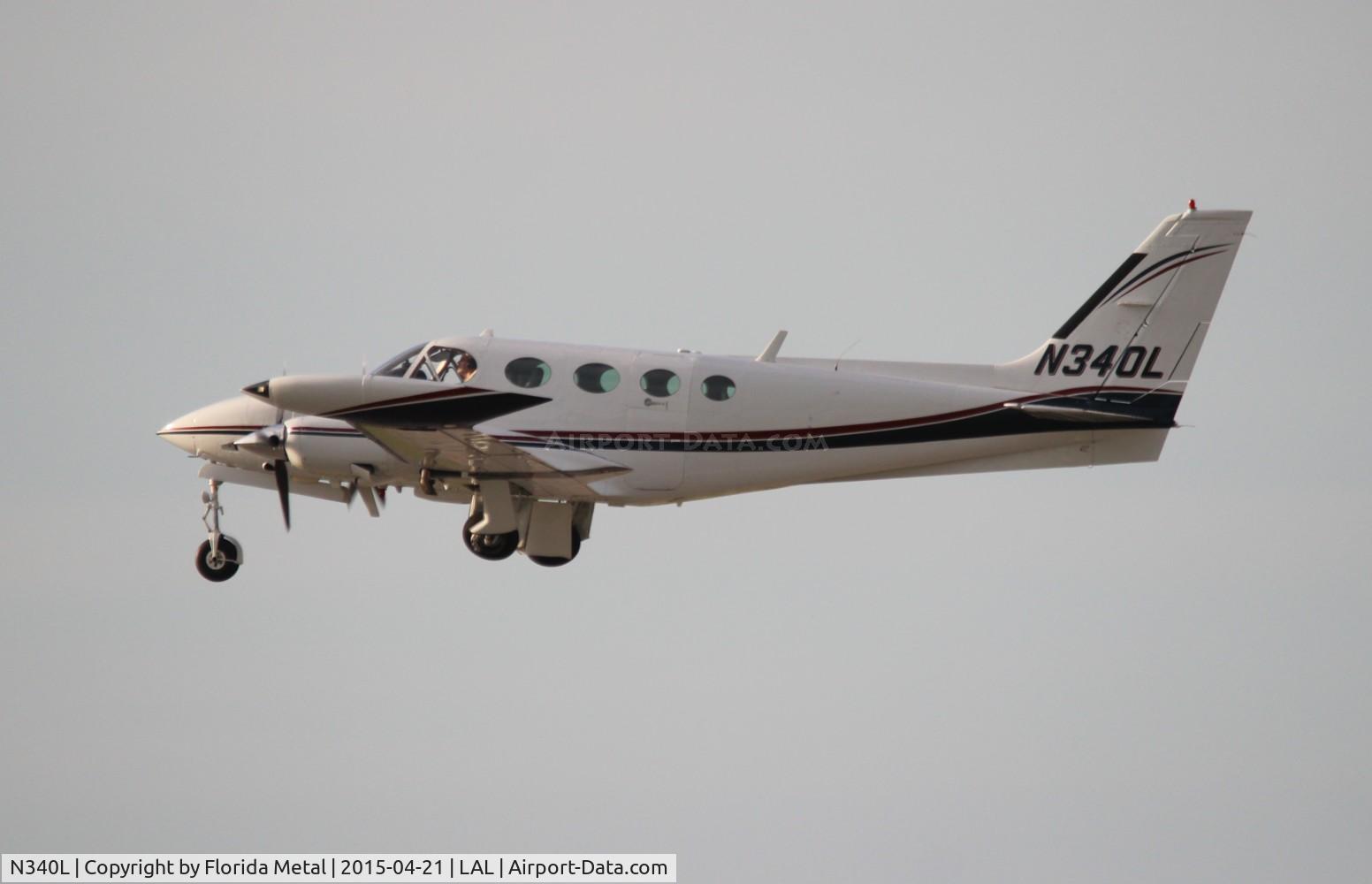 N340L, 1978 Cessna 340A C/N 340A0518, Cessna 340A