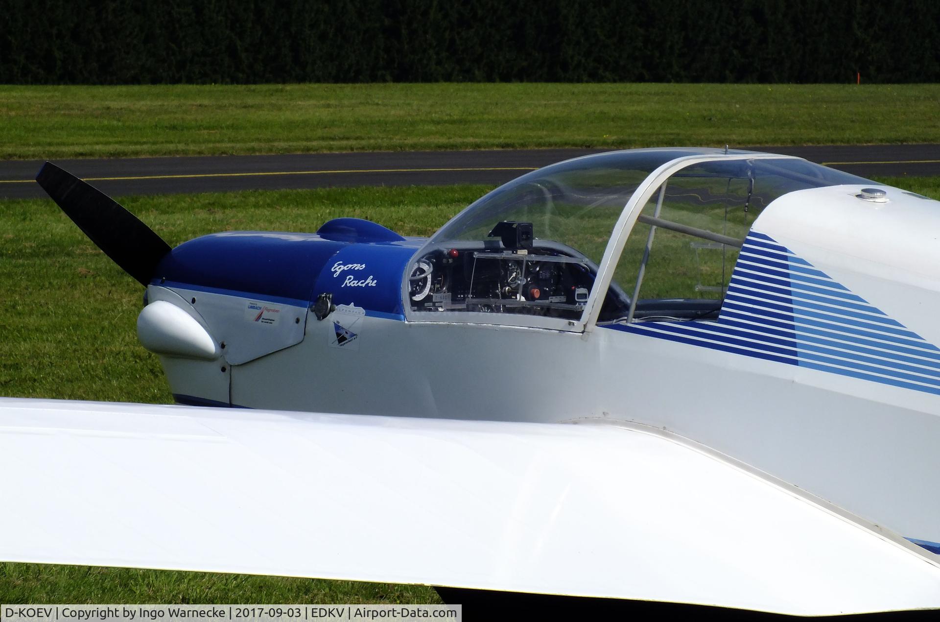 D-KOEV, Scheibe SF-25C Falke C/N 4480, Scheibe SF-25C Falke at the Dahlemer Binz 60th jubilee airfield display